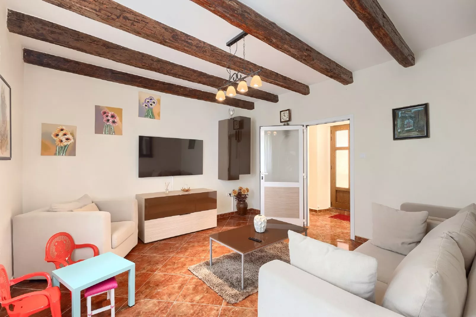 Casa Alberta-Living room