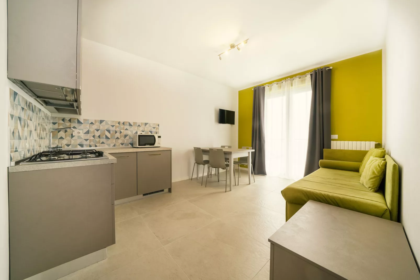 Residence La Rotonda, Tignale-bilo A4-Living room