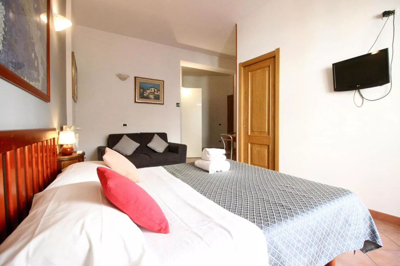 Holiday flat, Rom-Apartment Re di Roma-Chambre