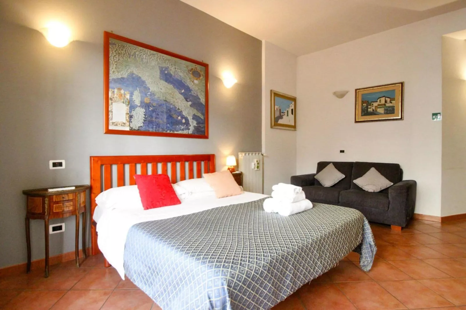 Holiday flat, Rom-Apartment Re di Roma-Chambre