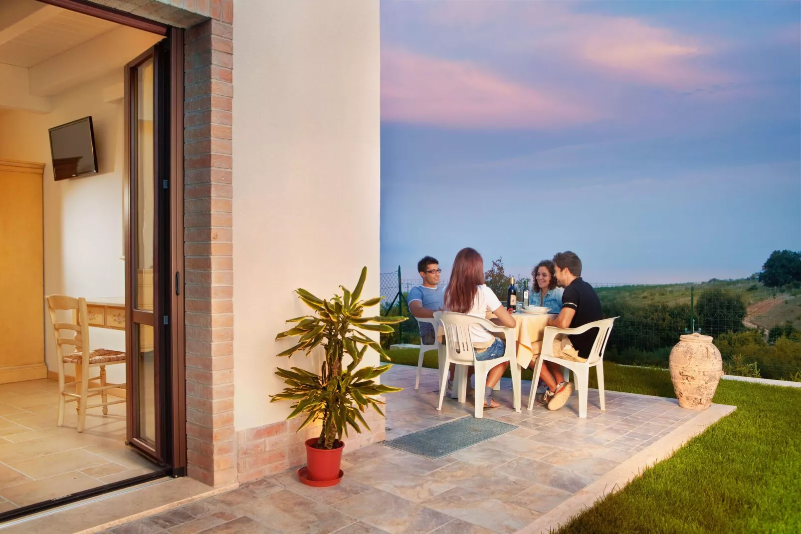 Holiday resort Contea dei Ciliegi Pedaso Typ trilo-trilo-Terrace balcony