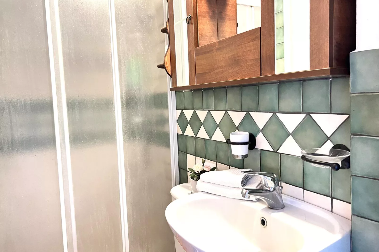 Holiday home, Francavilla di Sicilia-Villa Elios-Badezimmer