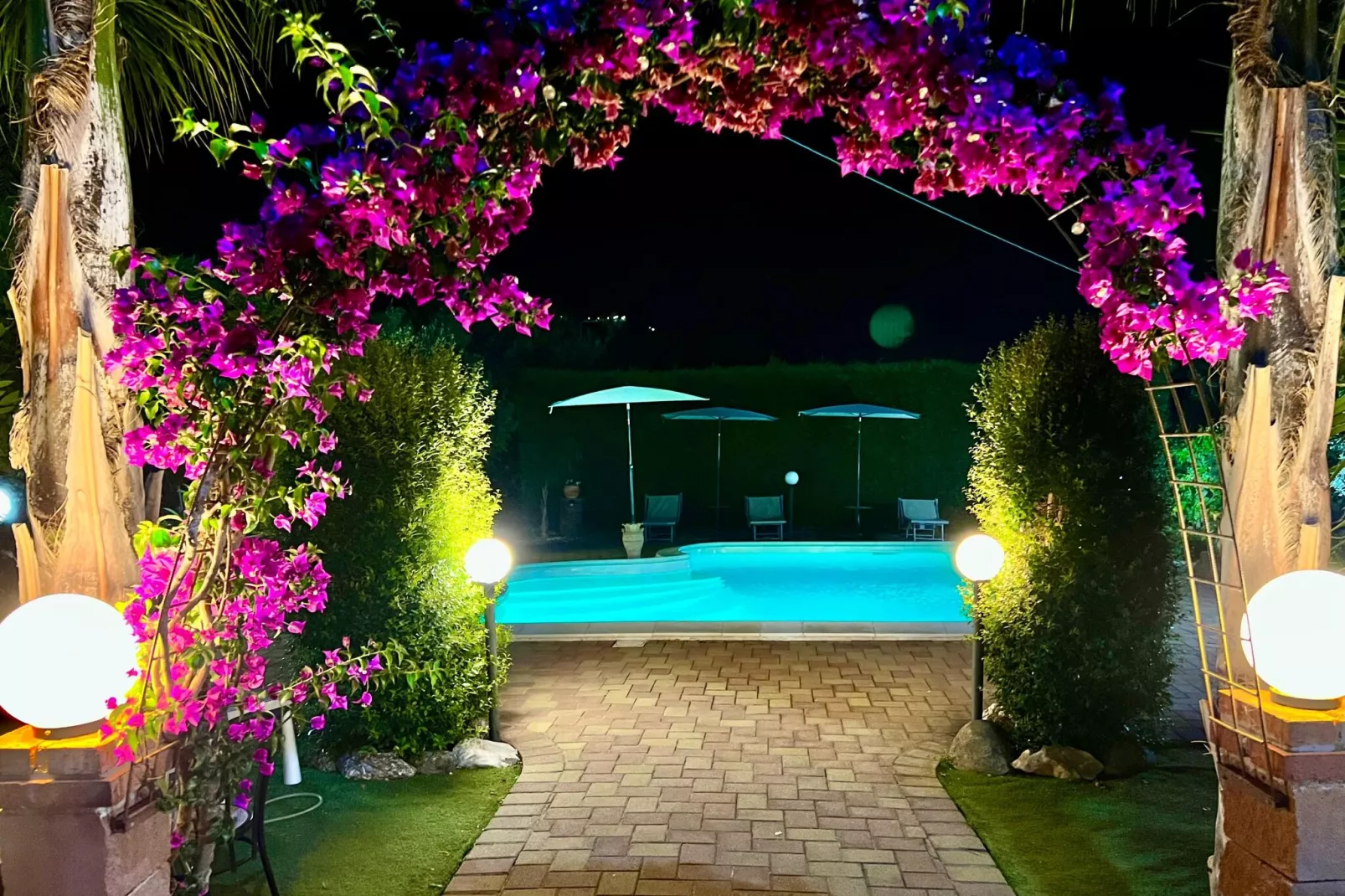 Holiday home, Francavilla di Sicilia-Villa Elios-Gärten Sommer
