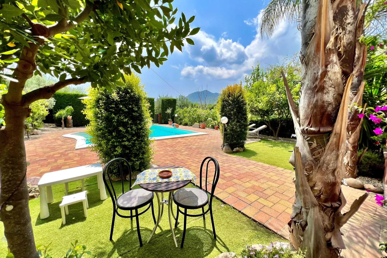 Holiday home, Francavilla di Sicilia-Villa Elios-Gärten Sommer