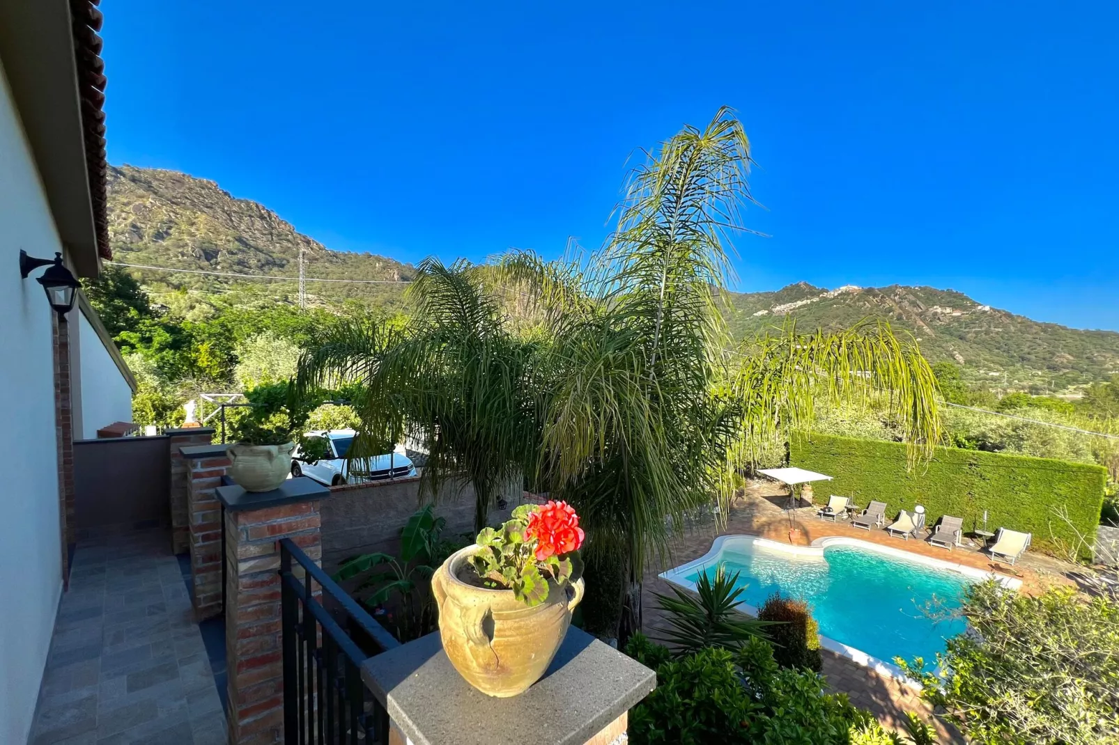 Holiday home, Francavilla di Sicilia-Villa Elios-Aussicht Sommer