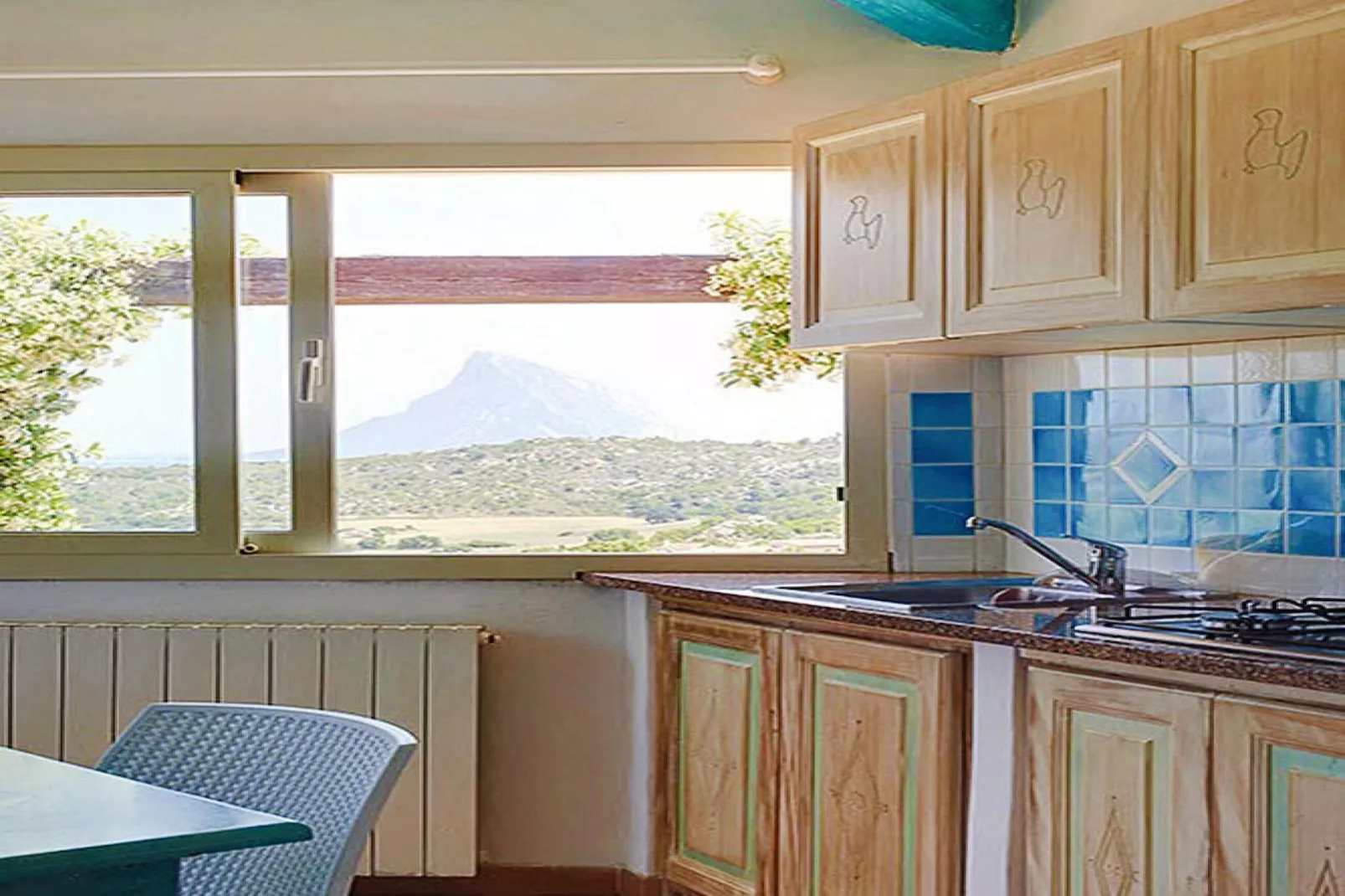 Holiday residence Lu Nibareddu, Loiri-Typ B Studio 22 qm Meerblick-Kitchen