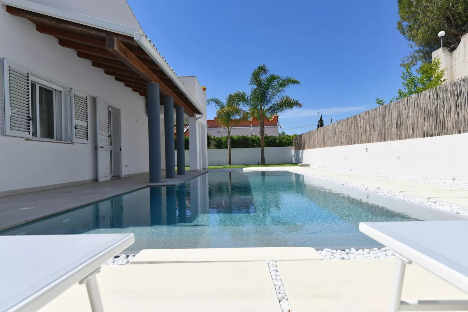 Apt MareLuna Apartment in Villa mit Pool Siracusa-Pool