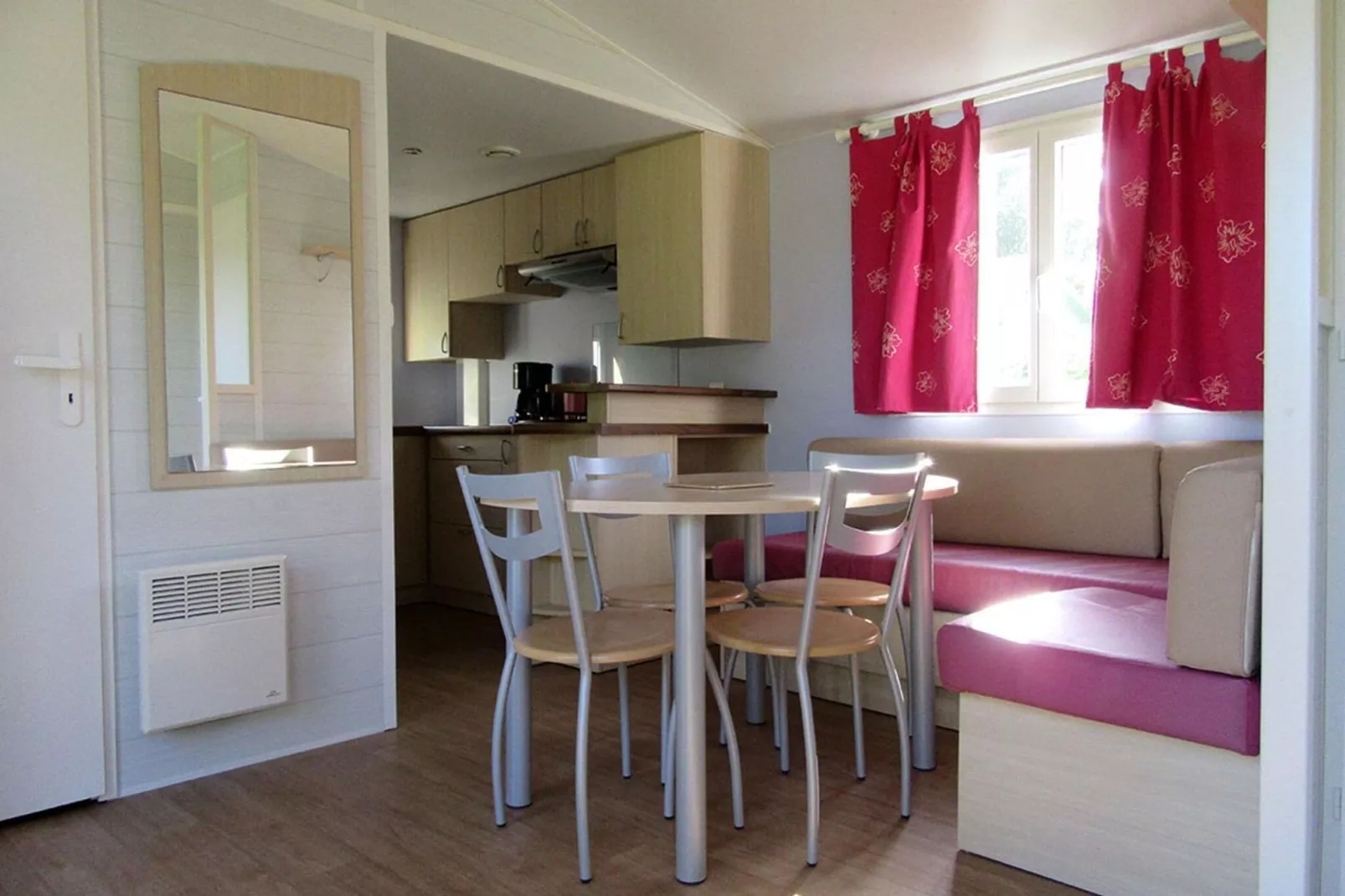Camping L'Air Marin Vias-Plage / Mobilhome TAMPICO-Salon