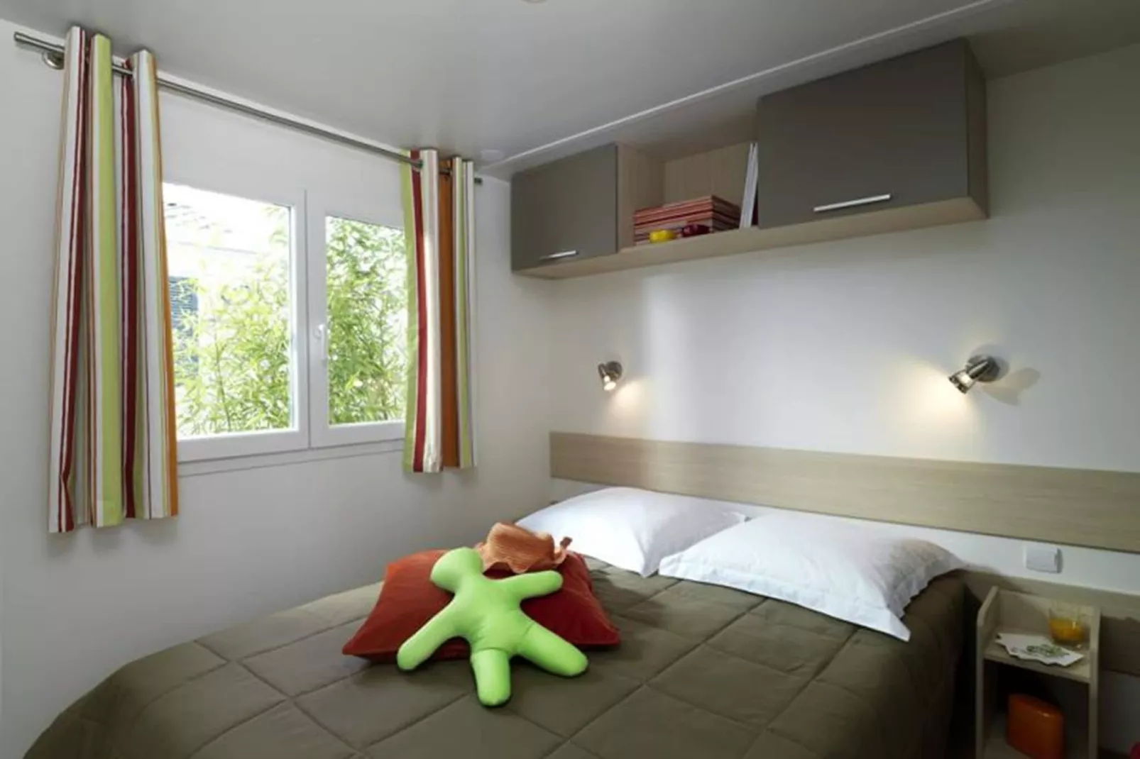 Camping L'Air Marin Vias-Plage / Mobilhome TAMPICO-Chambre
