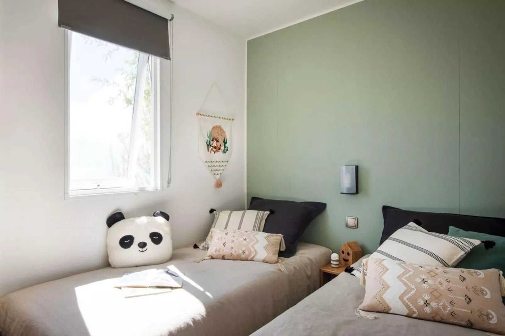 Camping L'Air Marin Vias-Plage  Mobilhome Acapulco 2CH-Bedroom