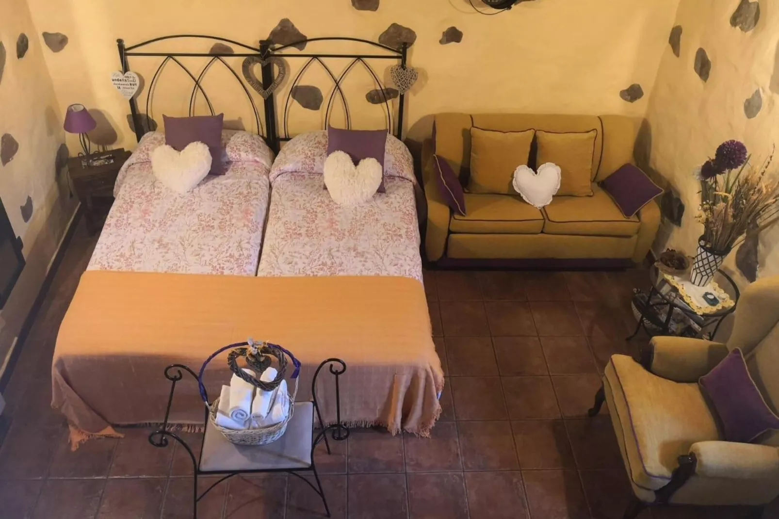 Finca Naturacanaria - Casa Azuaje-Schlafzimmer