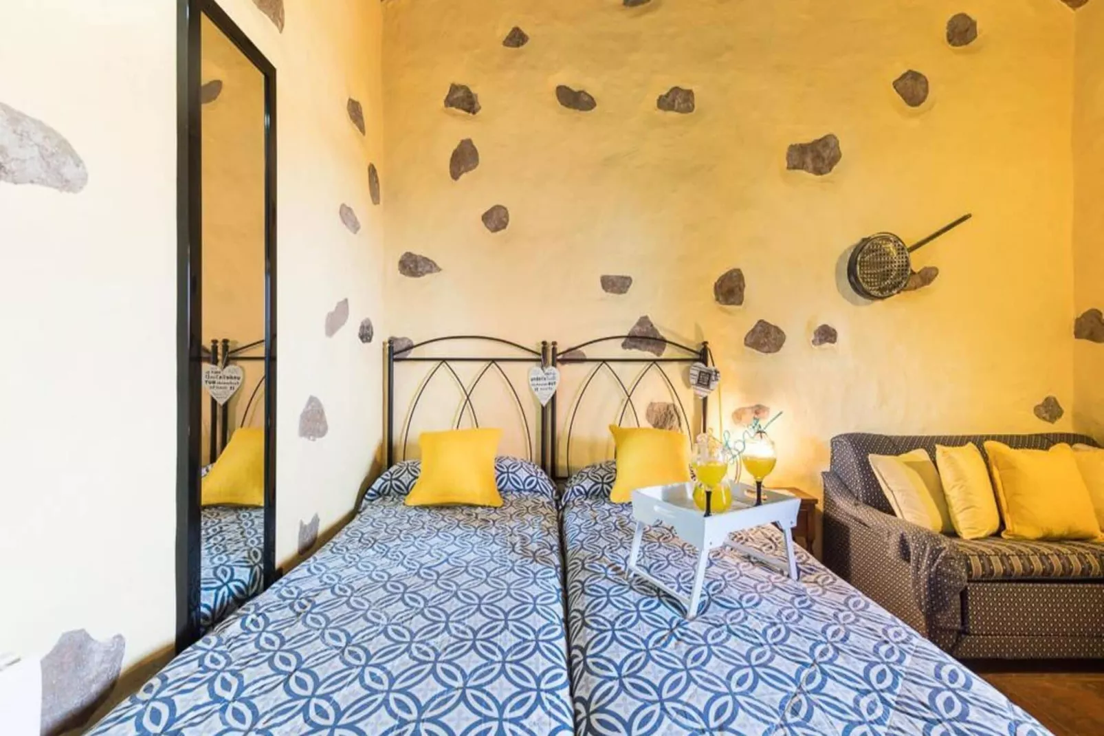 Finca Naturacanaria - Casa Azuaje-Schlafzimmer