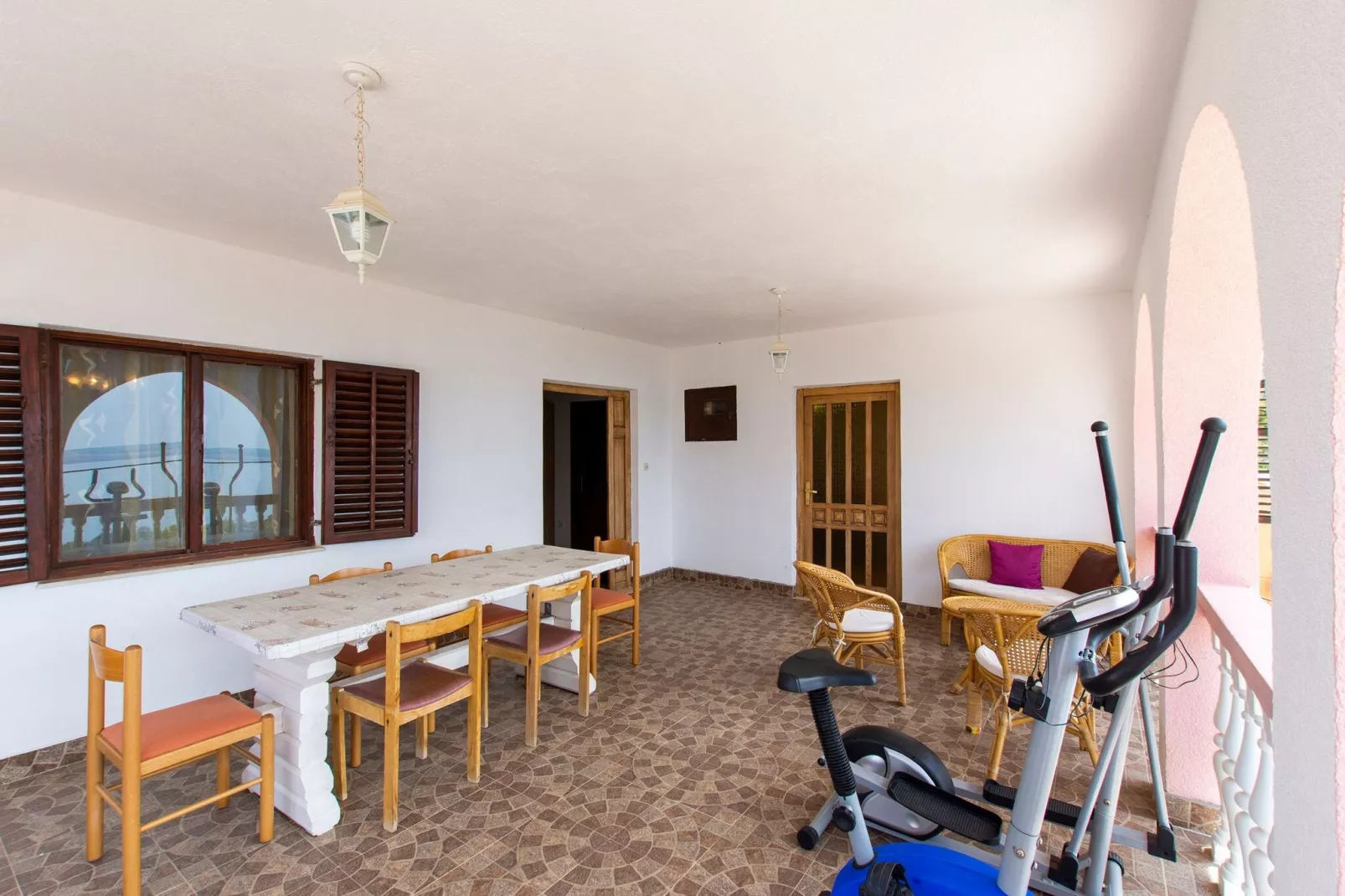 Apartman Kristian-Terrace balcony