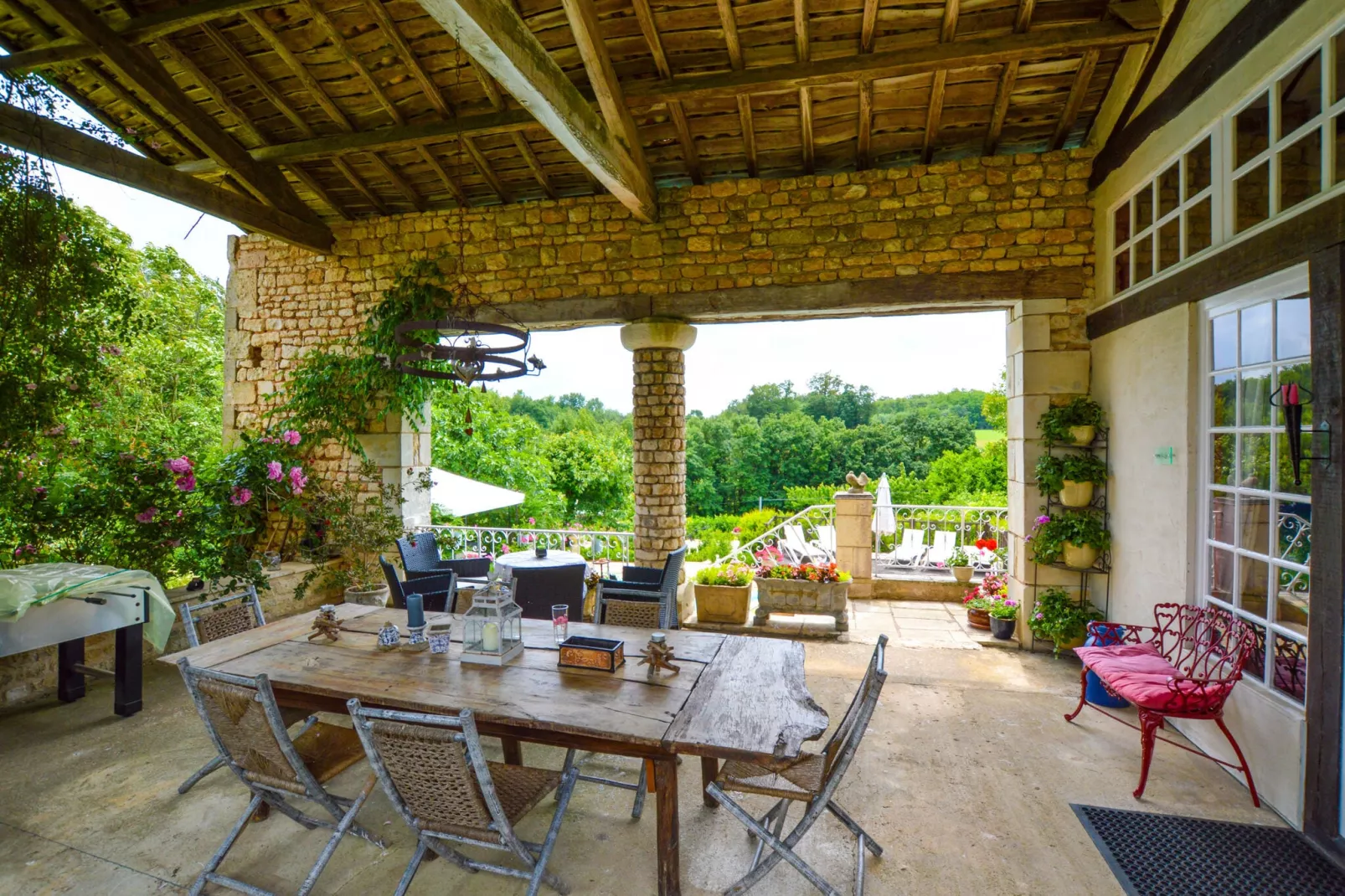 Maison fabuleuse avec piscine-Terrace balcony