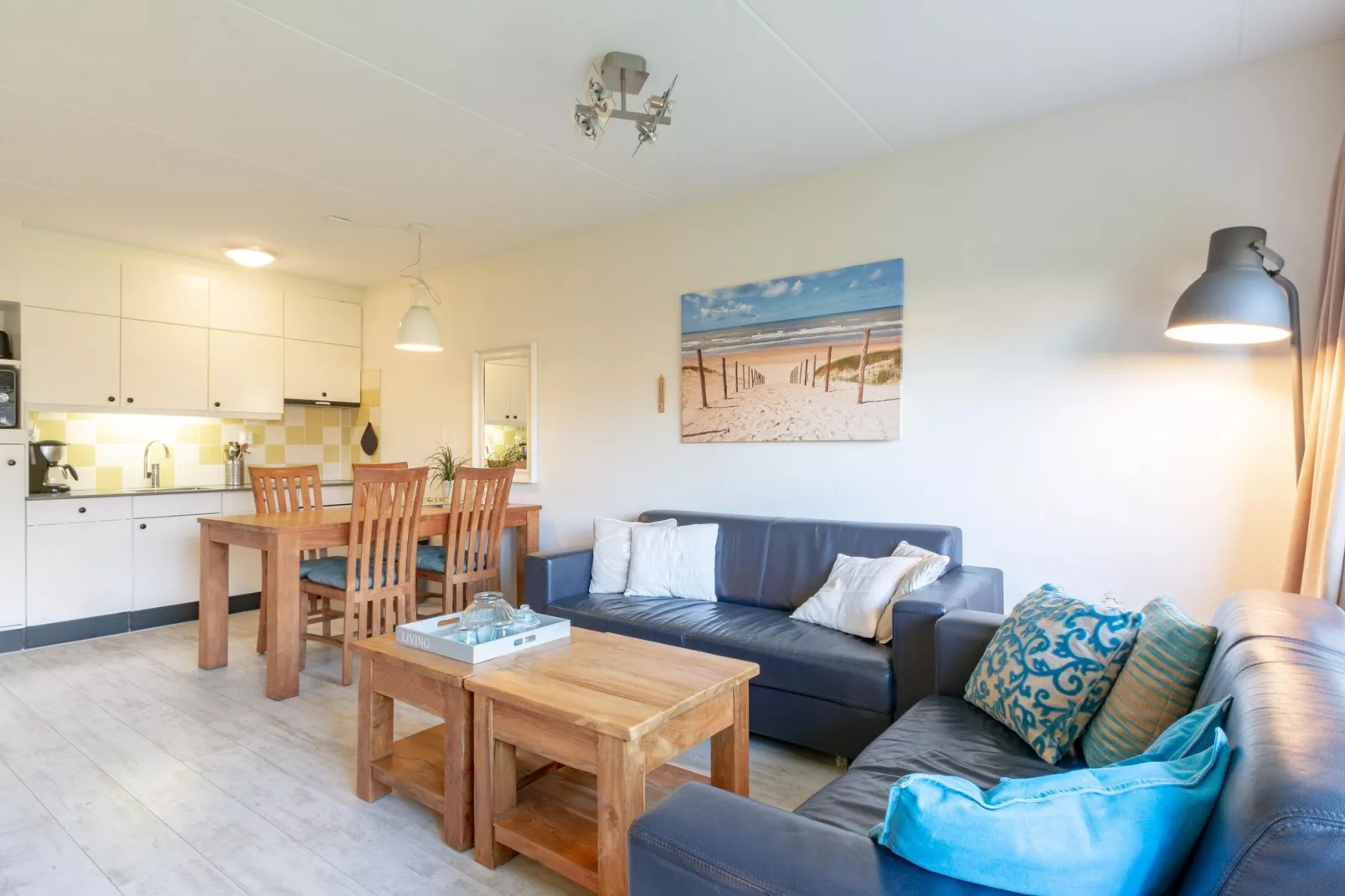 Beach Appartement 07-Living room