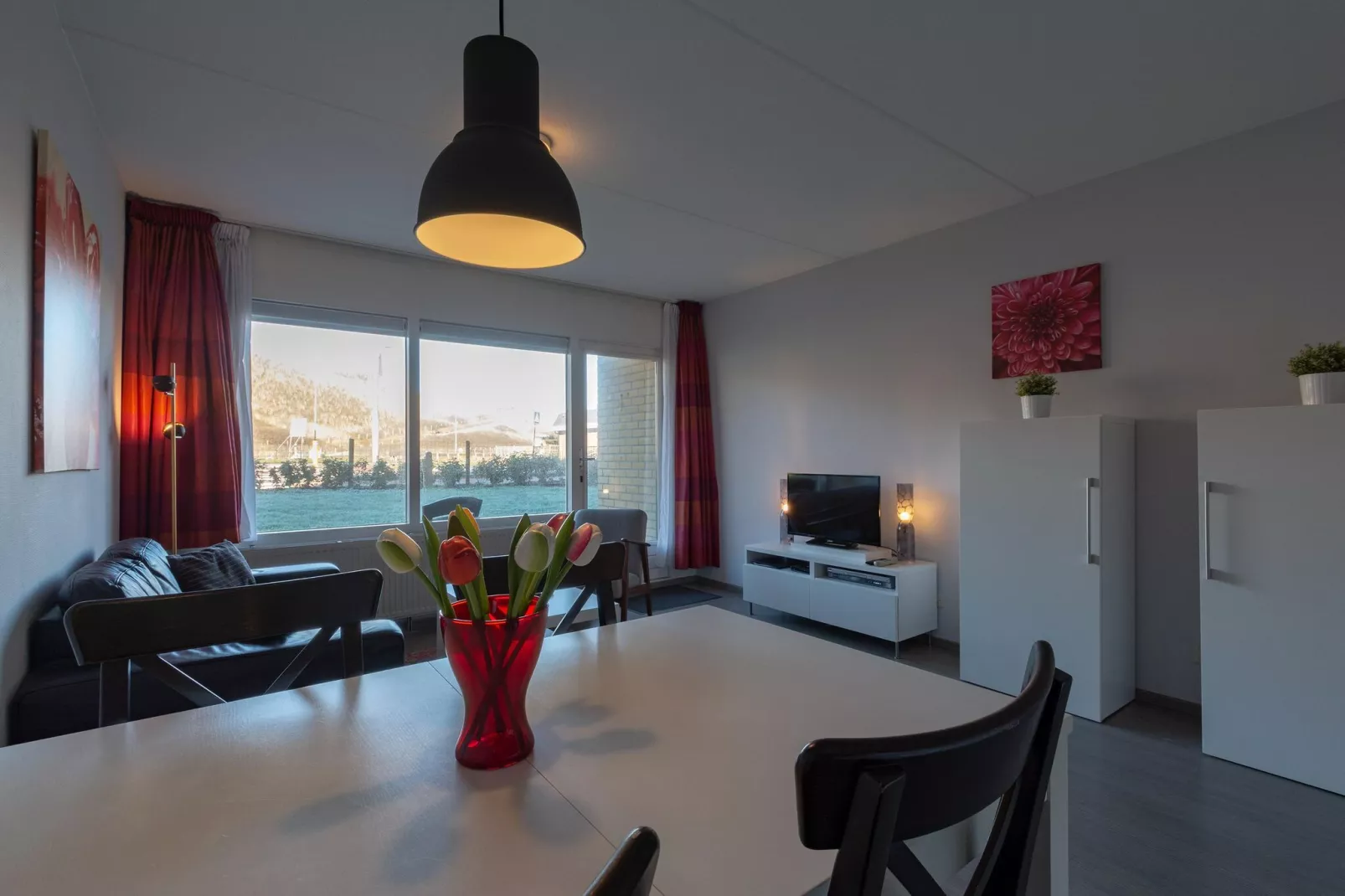 Beach Appartement 08-Living room