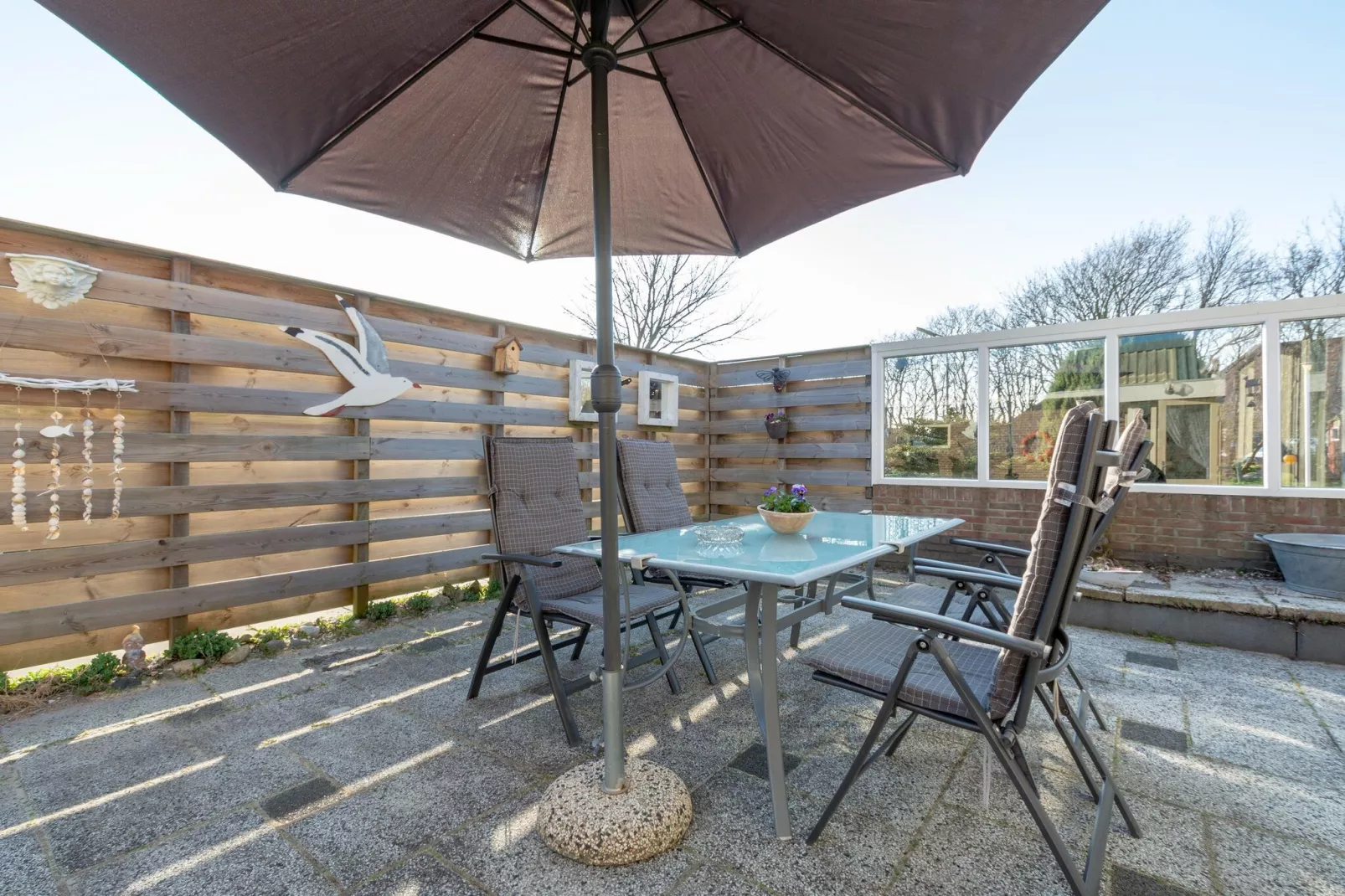 Duinroos-Terrace balcony