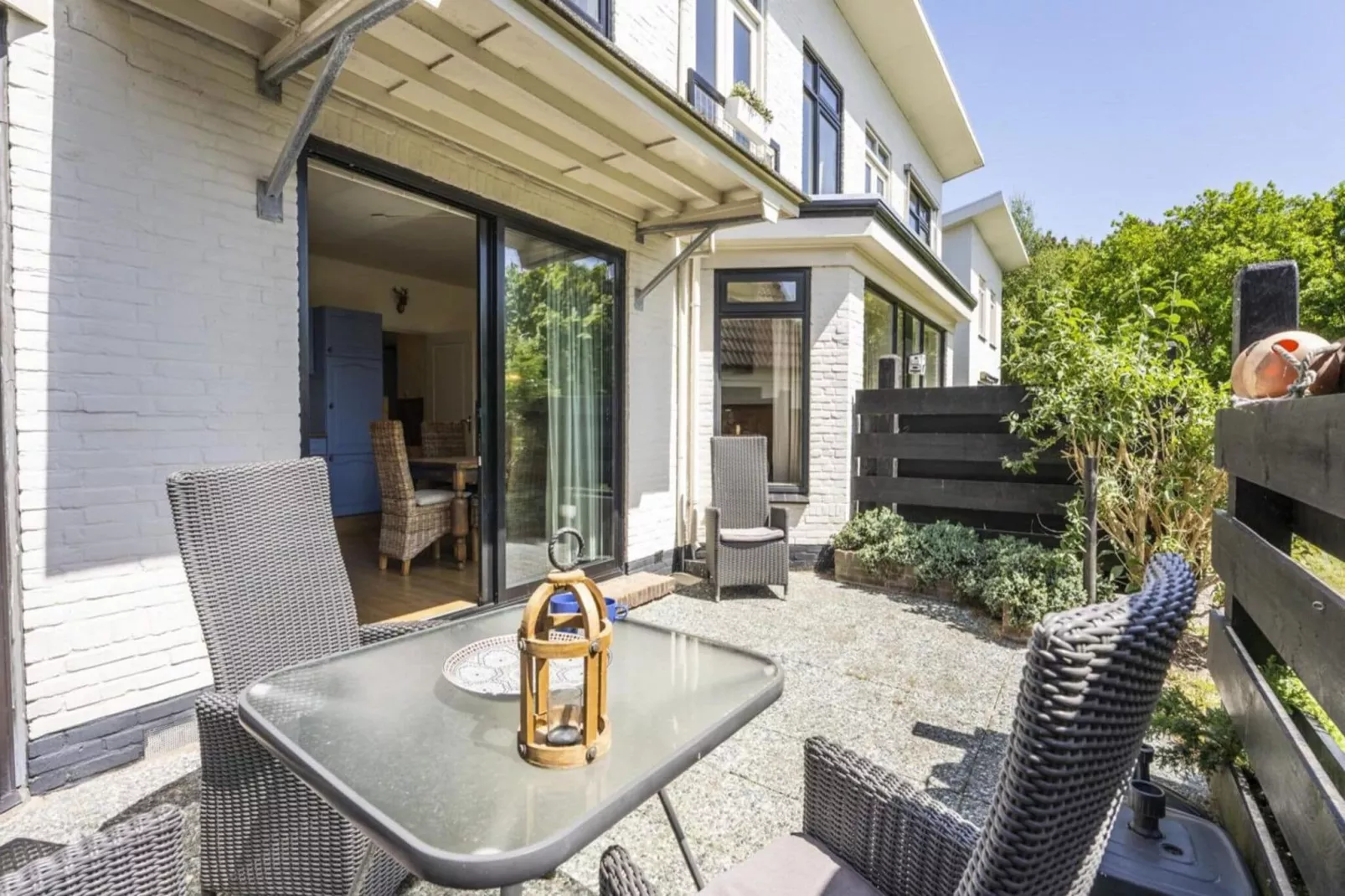 Strandhuys Schelp-Terrassenbalkon