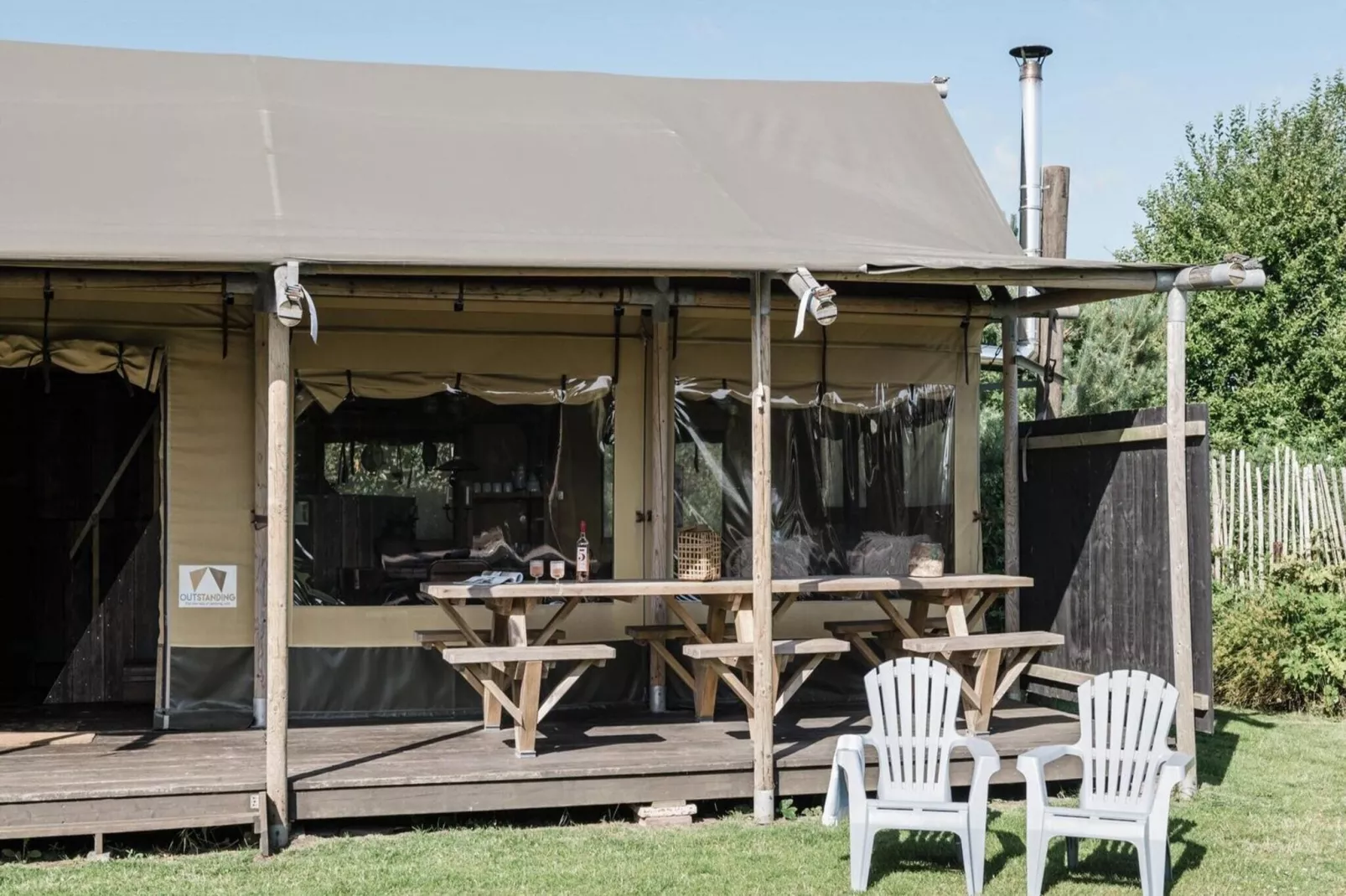 Wood Lodge - Duynpark-Exterior summer