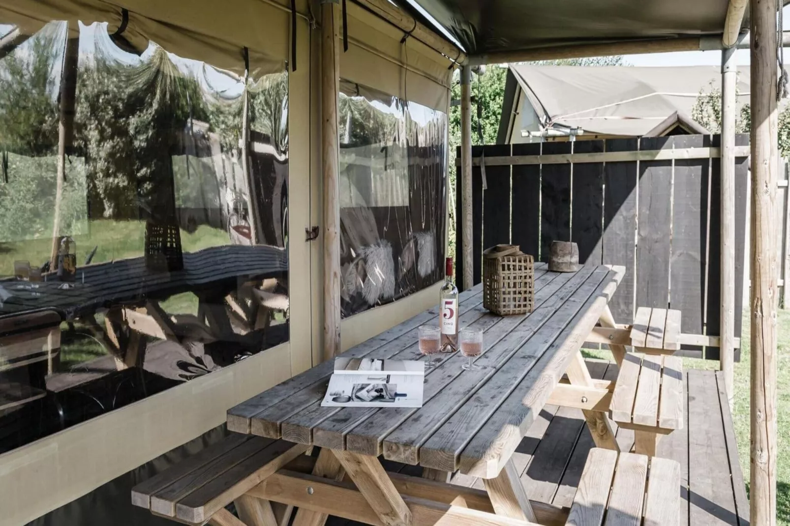 Wood Lodge Luxe - Duynpark-Terrace balcony
