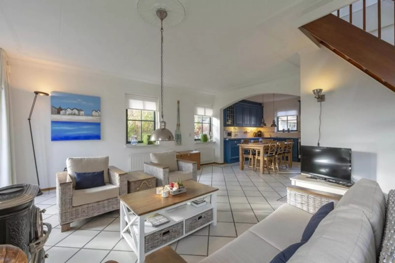 De Buitenplaats 7-Living room