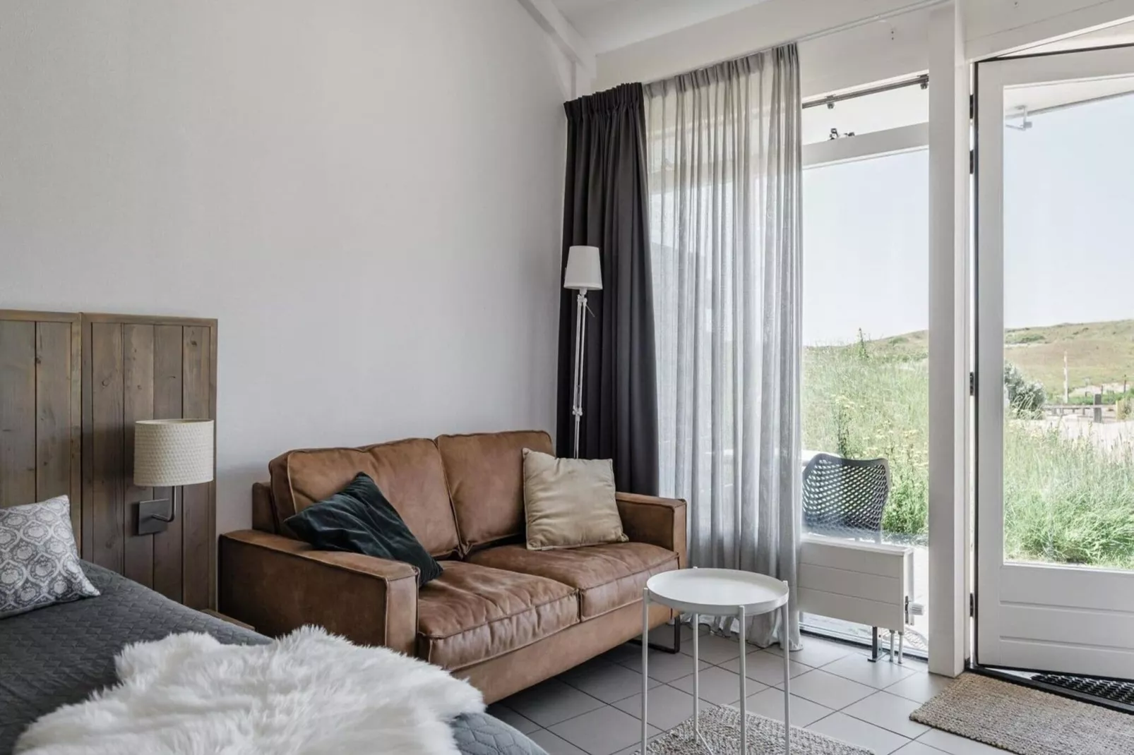 Duynsuites aan zee-Wohnzimmer