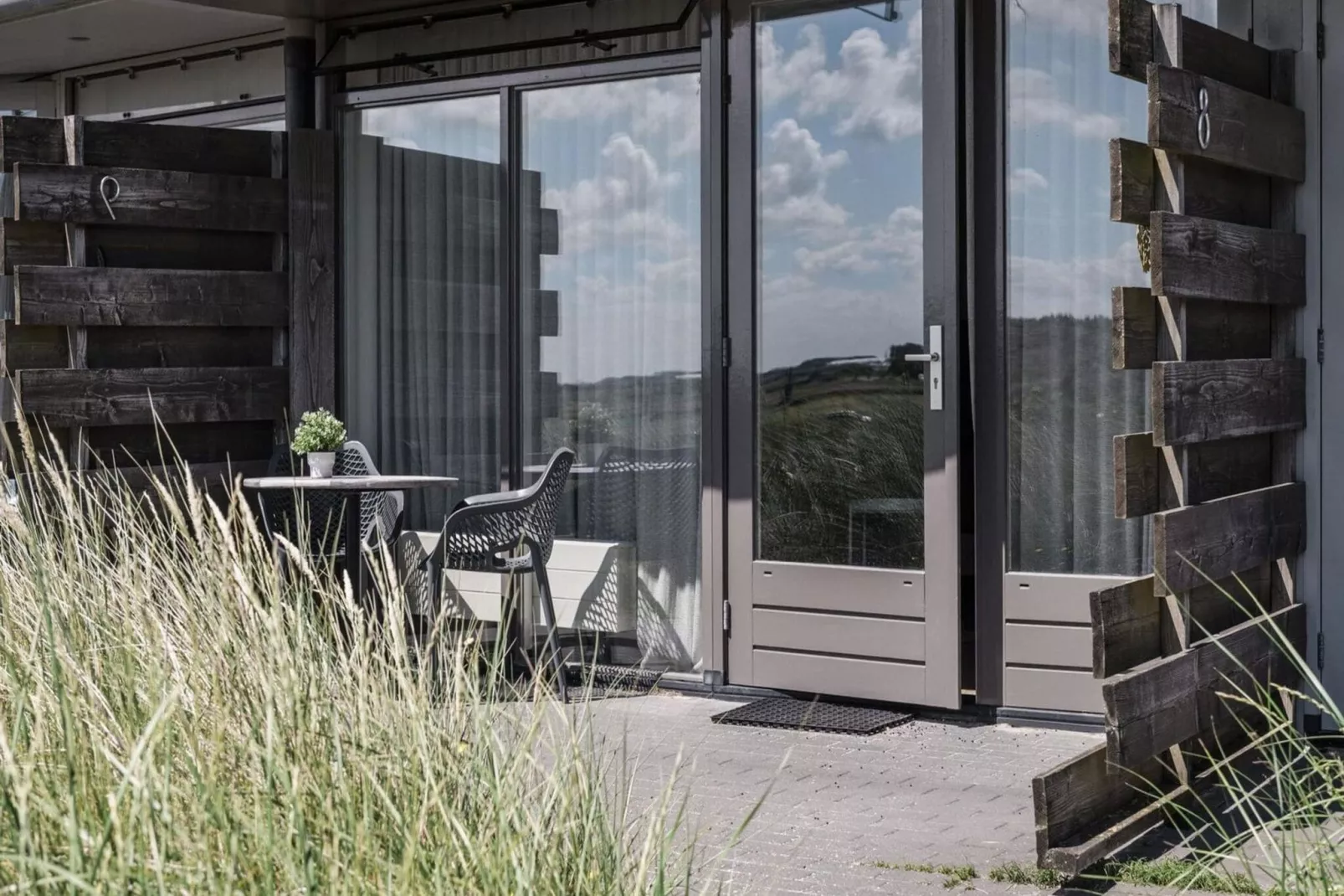 Duynsuites aan zee-Terrassenbalkon