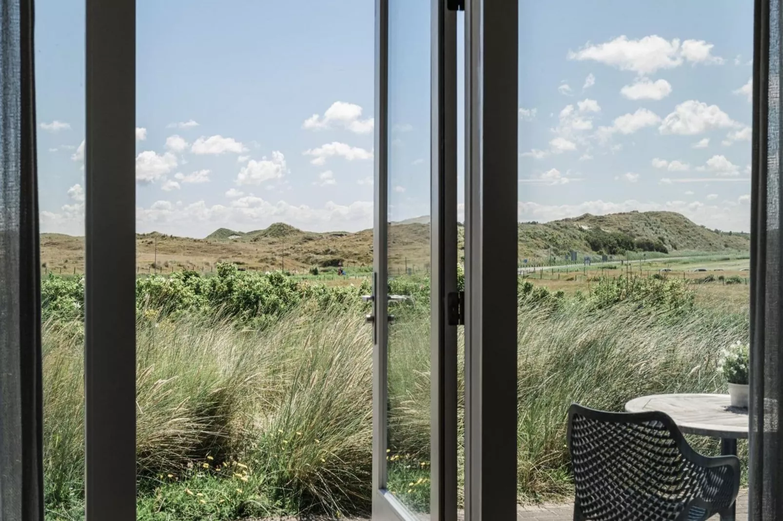 Duynsuites aan zee-Aussicht Sommer