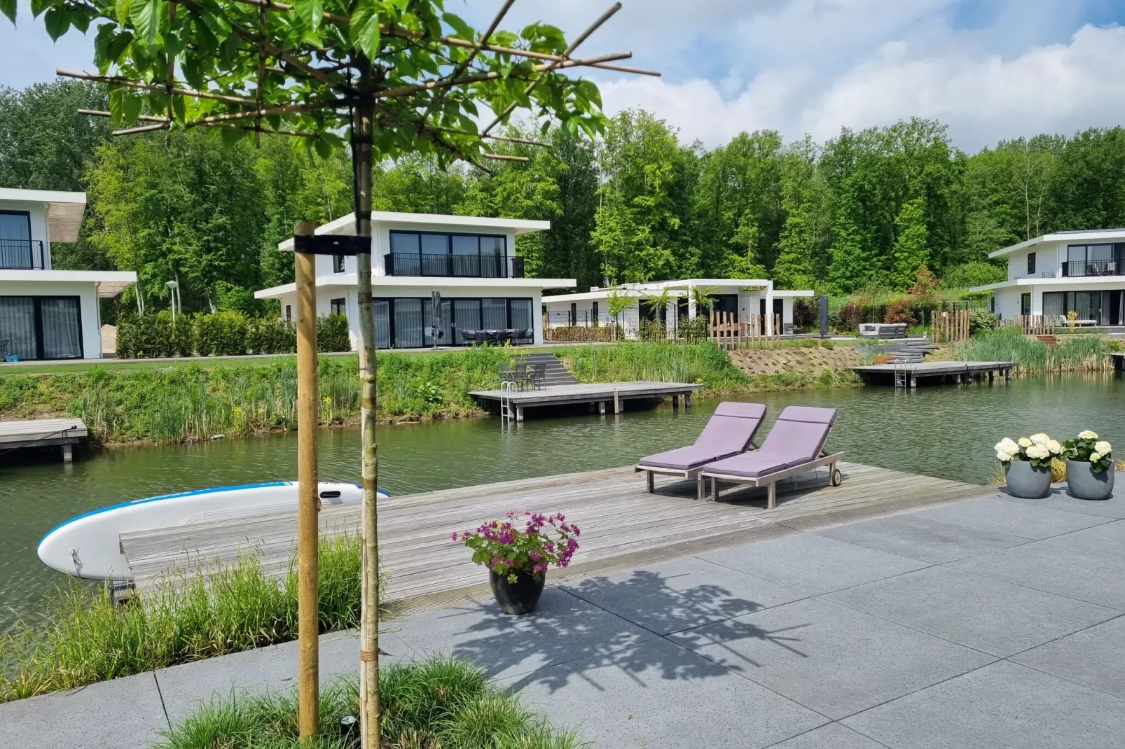Watervilla Calore 575-View summer