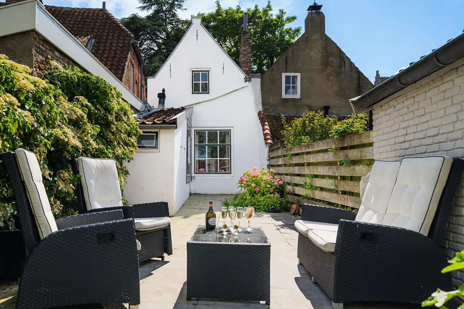 Vissershuisje Veere-Terrace balcony