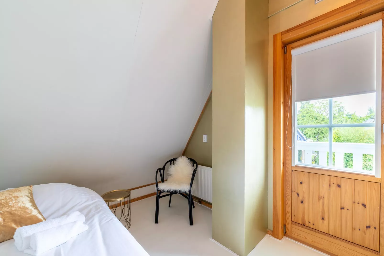 Casa Azul Finse stijl vakantiewoning 6pax aan het Zuidlaardermeer-Bedroom