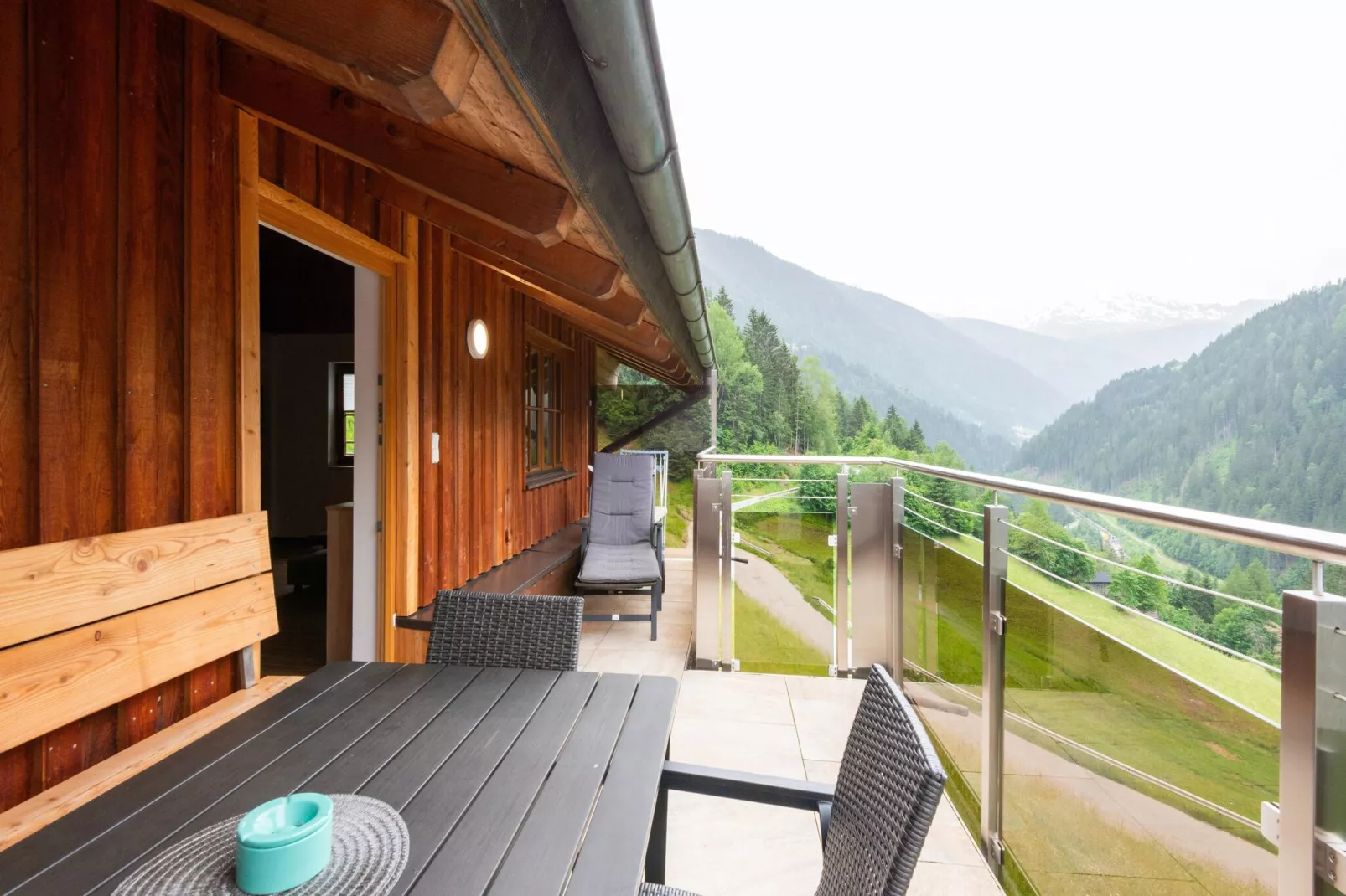 Bergappartement Schernthaner Tobadill-Terrace balcony
