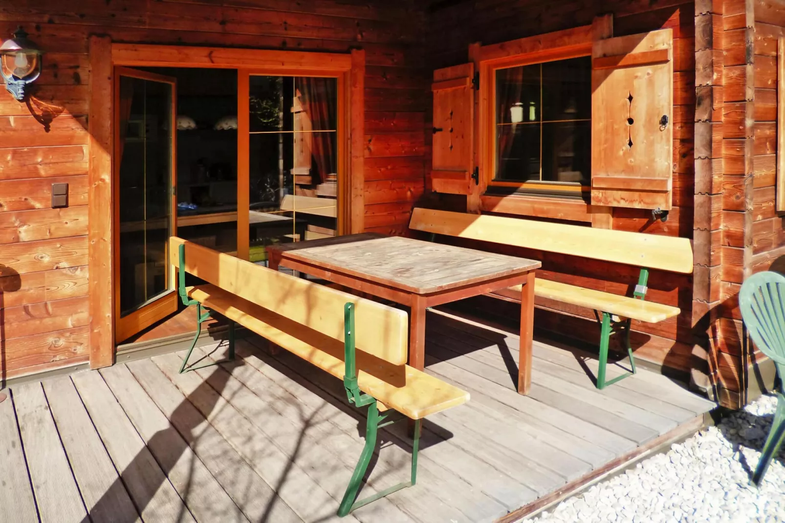 Chalets Almdorf Zillertal Fügen-Haus 4 Personen-Terrassenbalkon