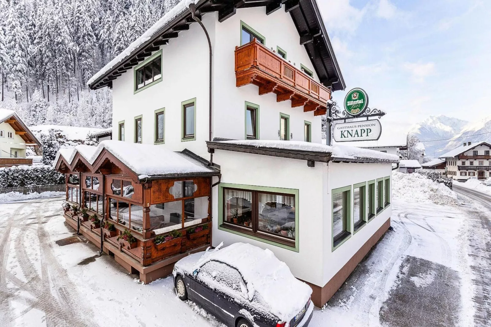 Wohnung Wiese-Exterior winter