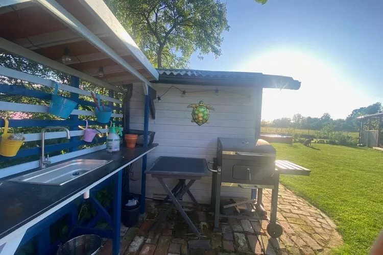 Dom wakacyjny w Stepniczce z sauną i jacuzzi-Jardin d'été