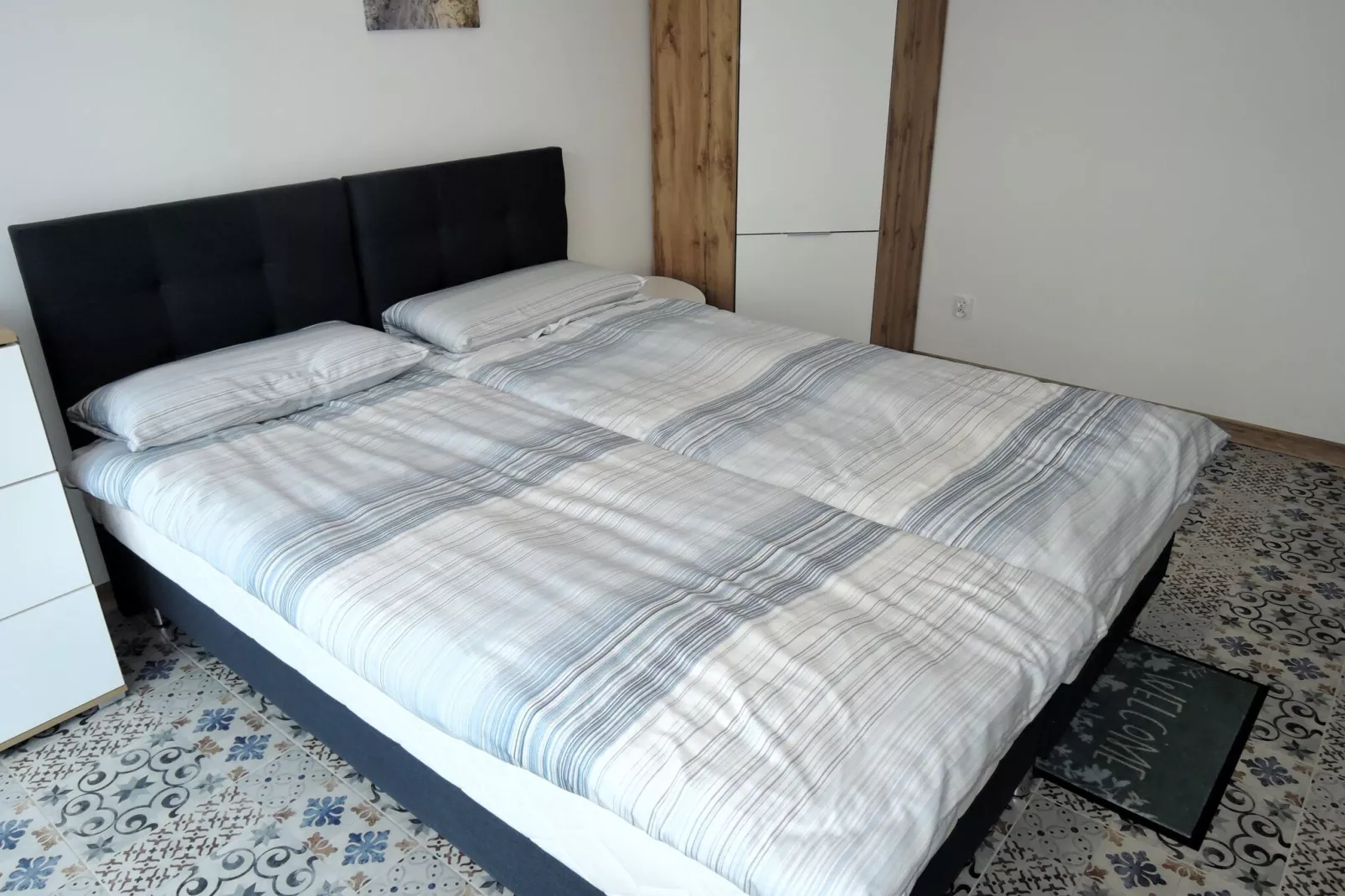 Apartament na parterze-Bedroom