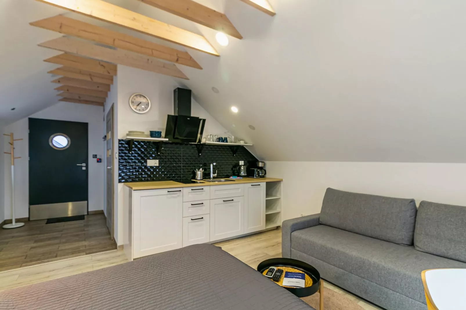 Apartment Przestronny 30 m2 Niechorze-Living room