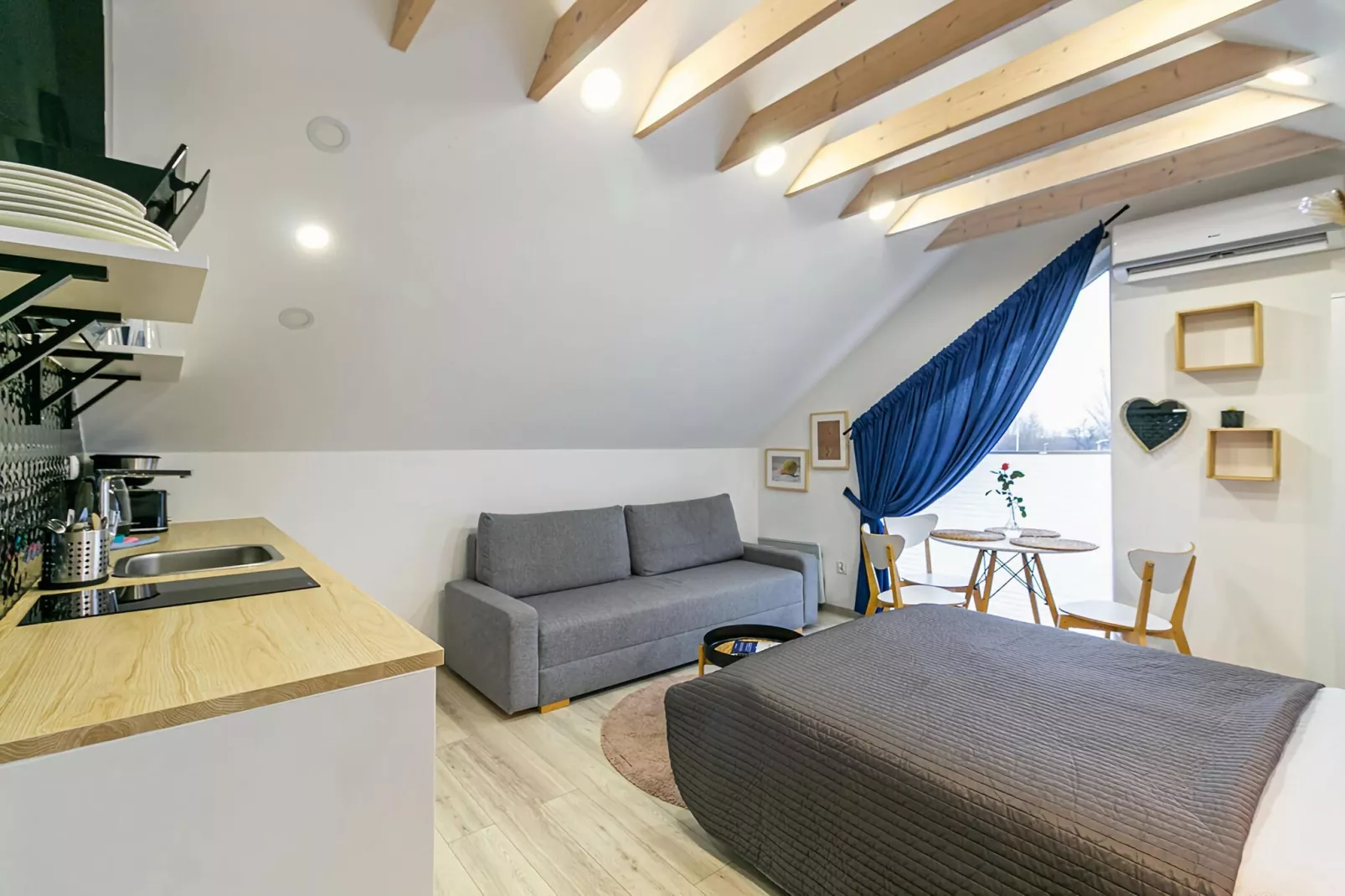 Apartment Przestronny 30 m2 Niechorze-Living room