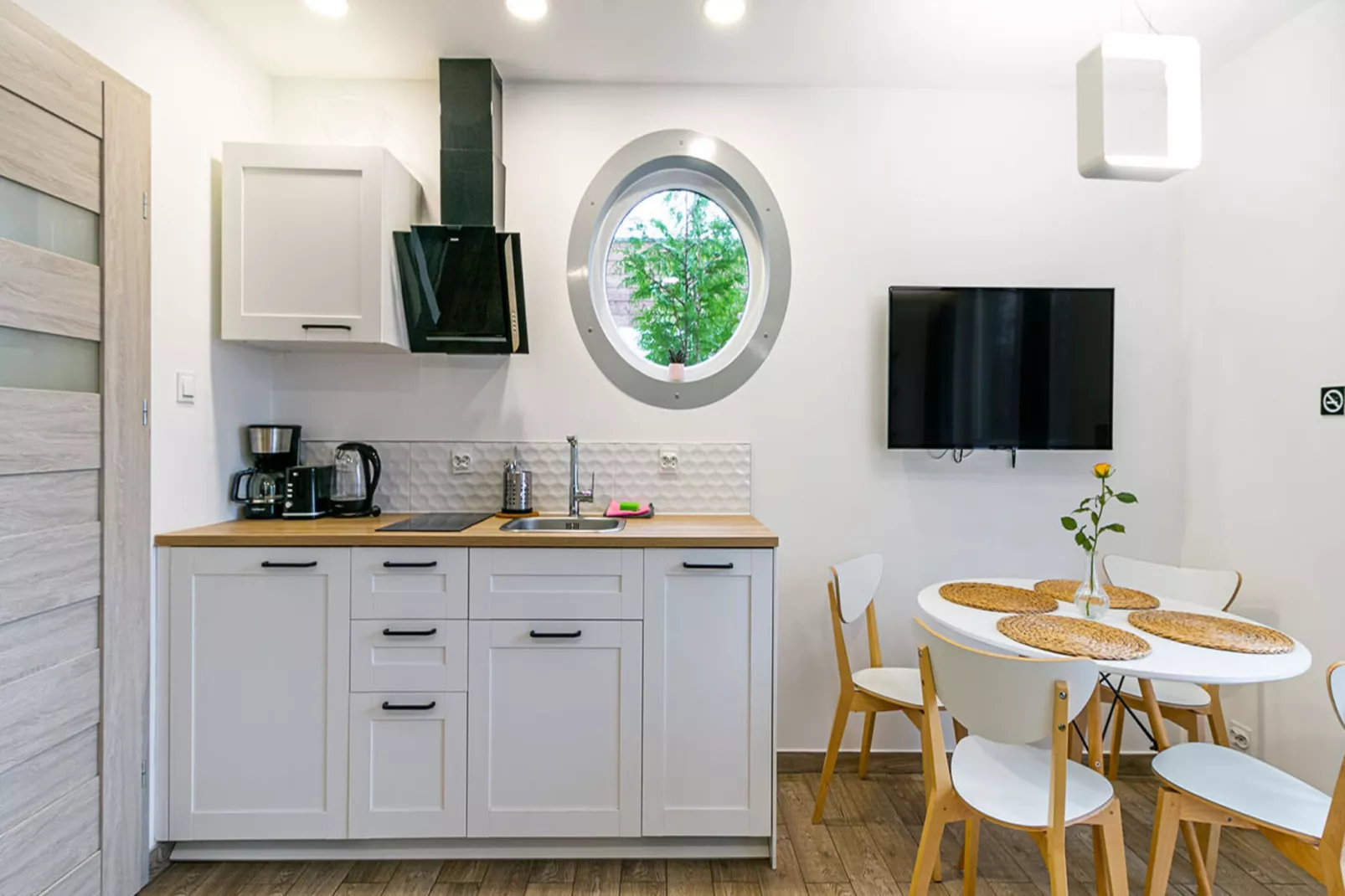 Apartment Wygodny 34 m2 Niechorze-Kitchen