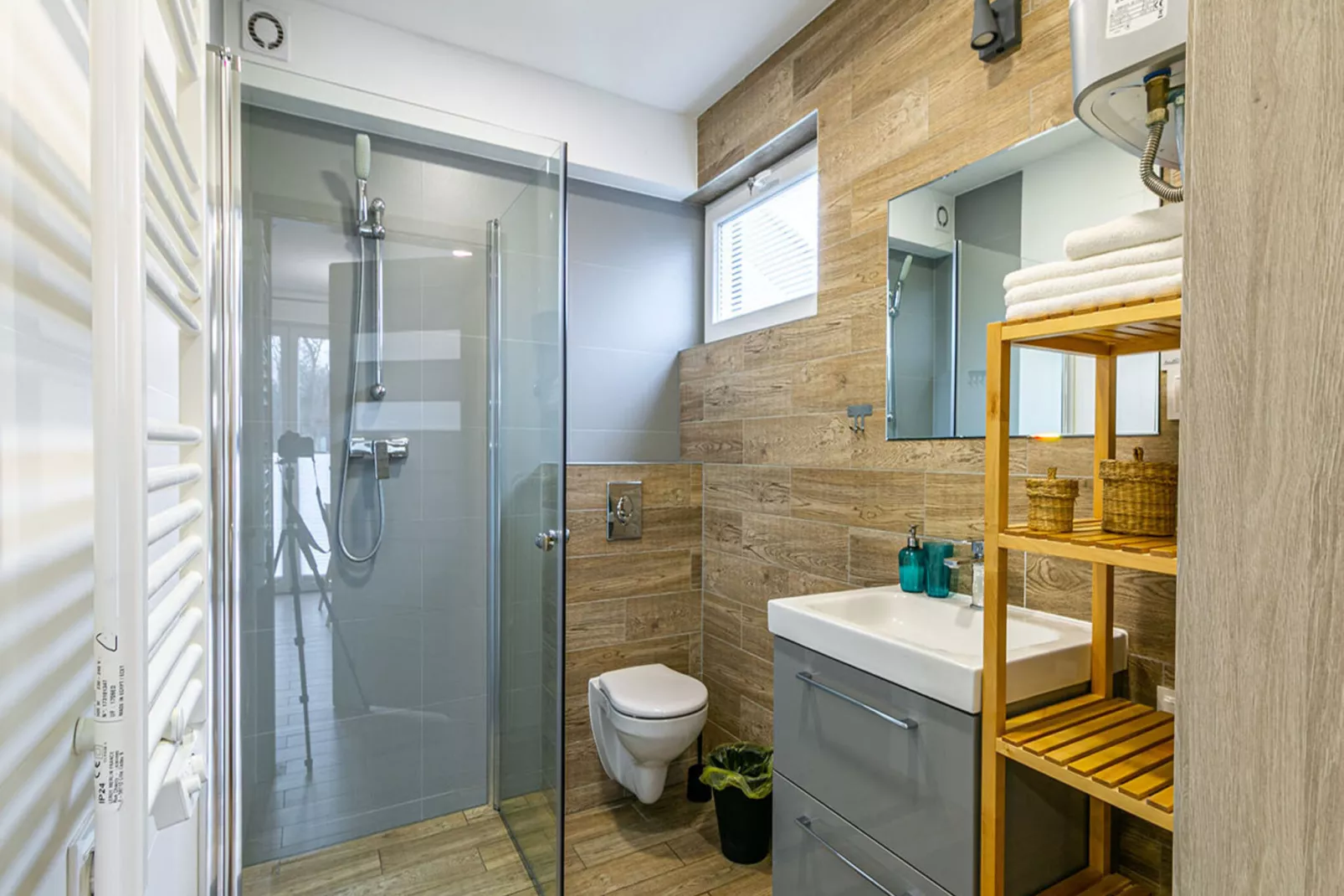 Apartment Wygodny 34 m2 Niechorze-Bathroom