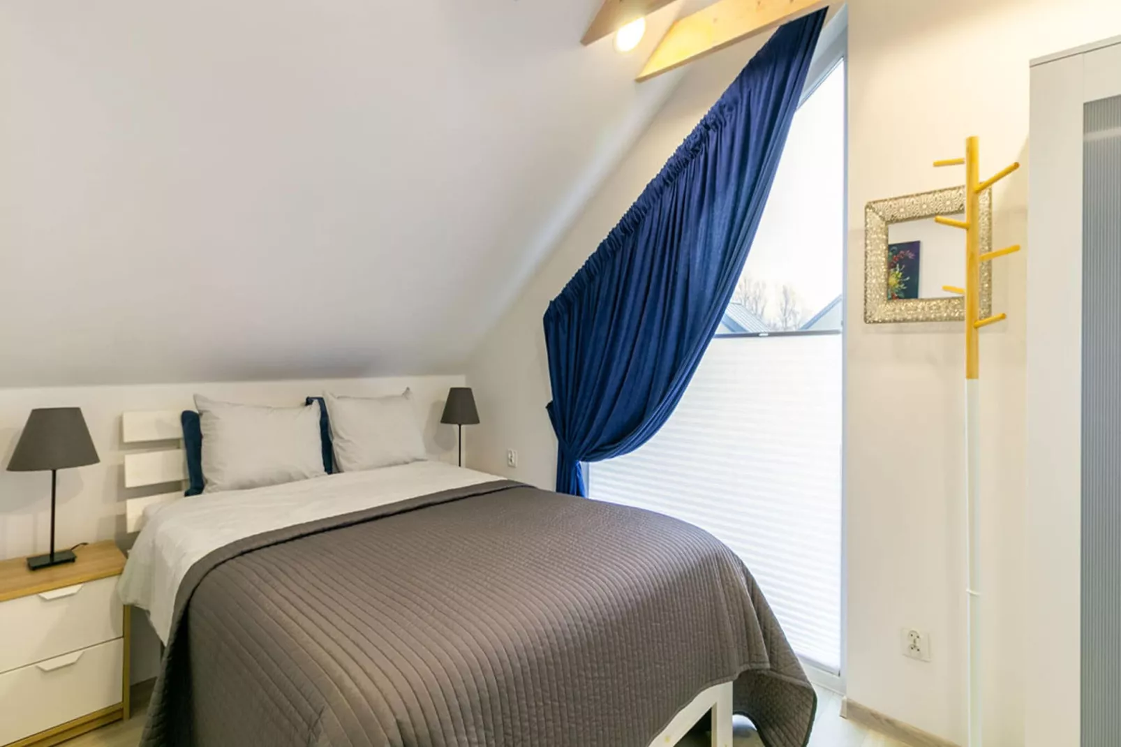 Domek Idealny 54 m2 Niechorze-Bedroom