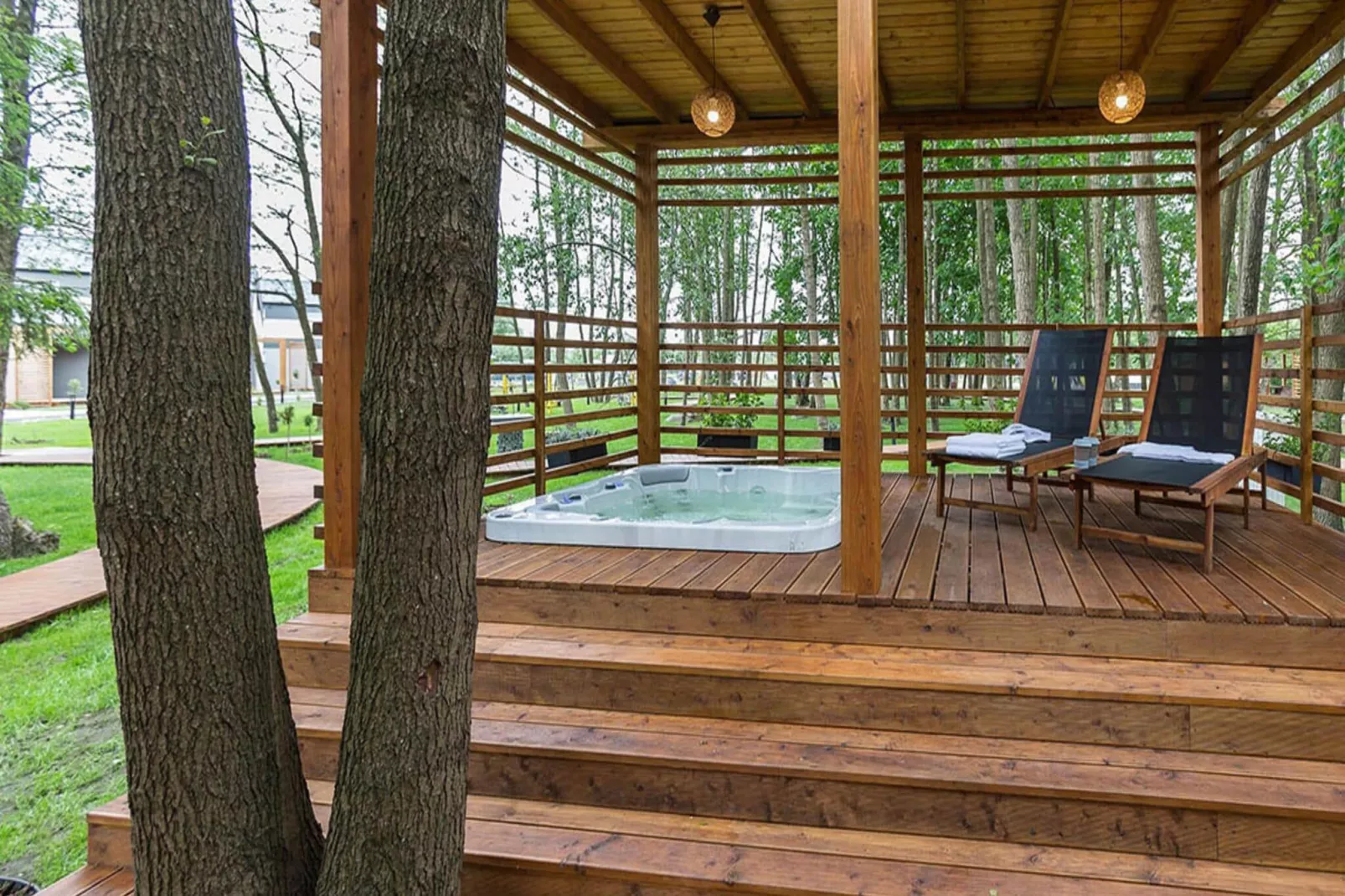 Domek Komfortowy 70 m2 Niechorze-Terrace balcony