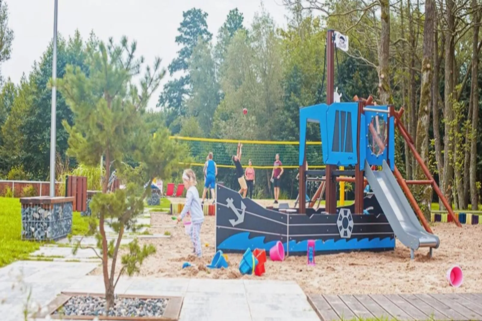 Domek Komfortowy 70 m2 Niechorze-Gardens summer