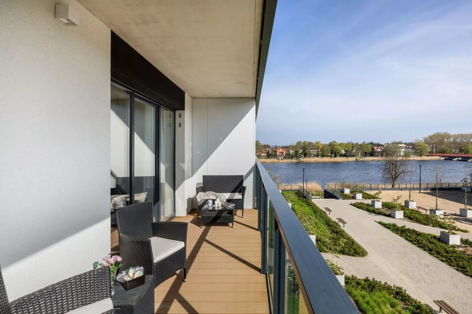 	Apartament Spadochroniarzy 8b/22 Dziwnów-Terrace balcony