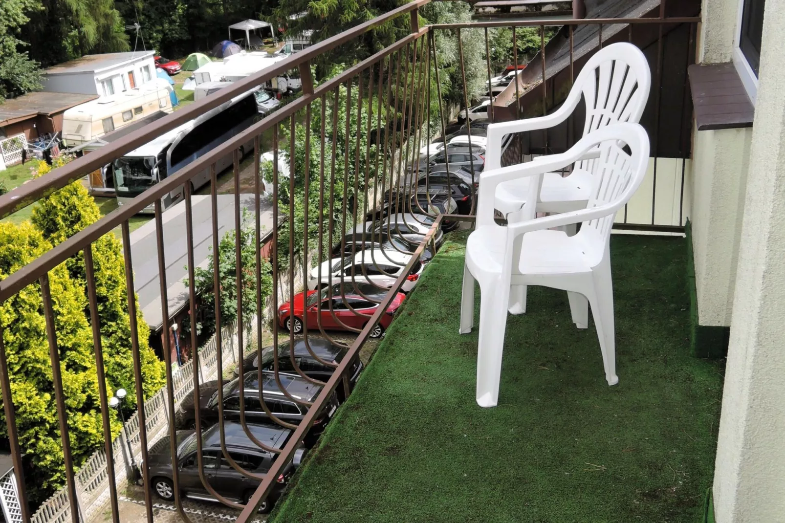 Apartament "Morskie Oko" w Międzyzdrojach "B"-Terrace balcony