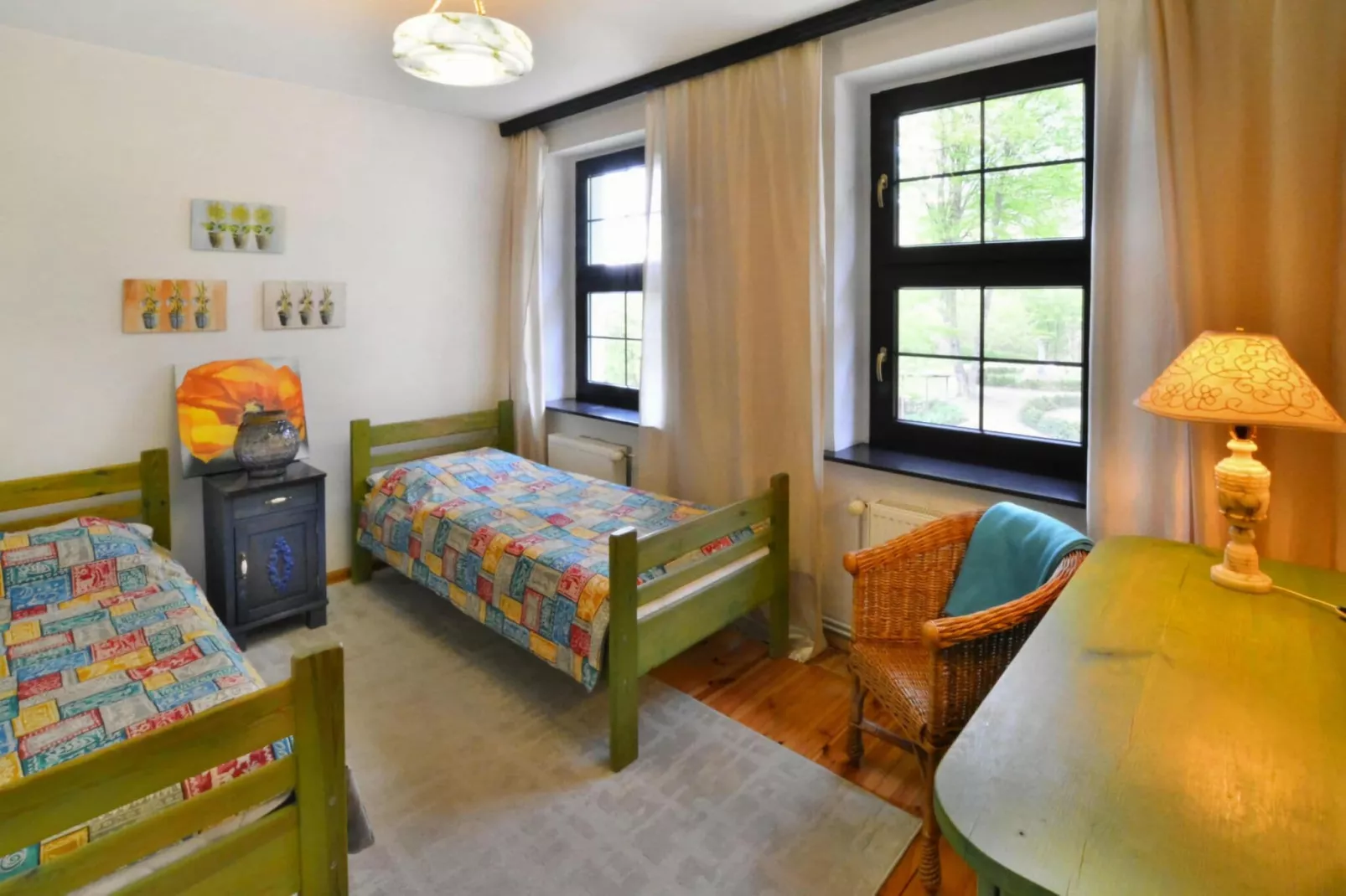 Willa wakacyjna dla 11 osób 182 m2 Knieja koło Polanowa-Bedroom