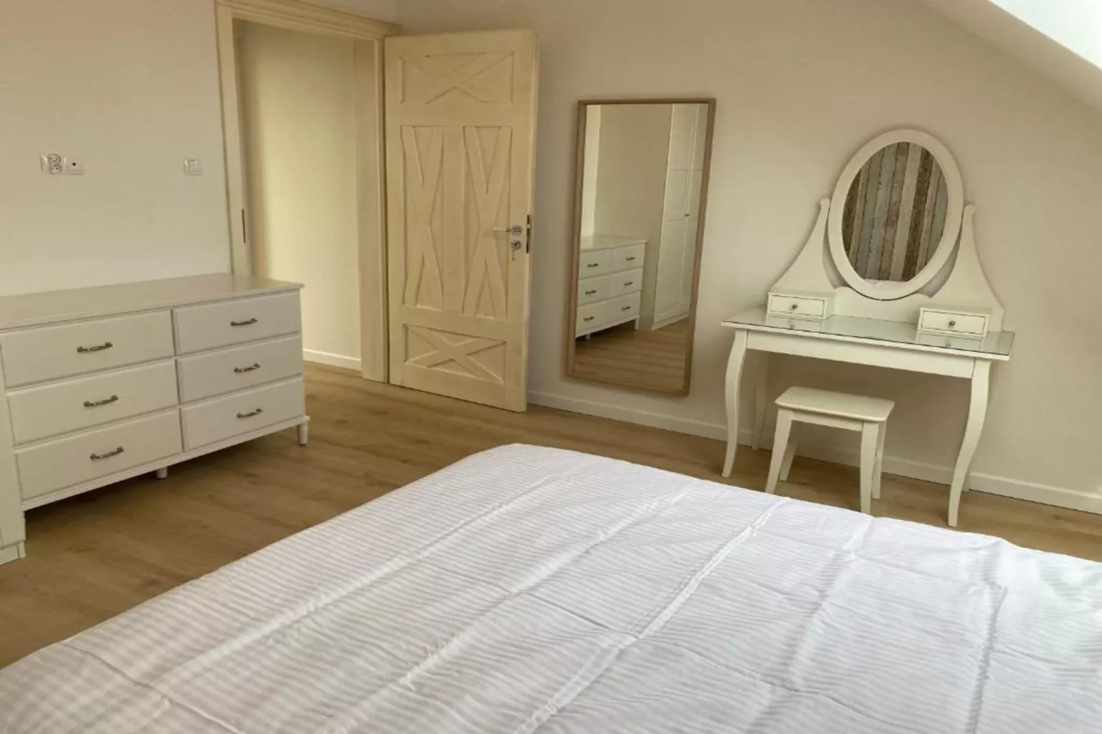 Apartament sobota-sobota dla max 4 osób Grzybowo-Bedroom