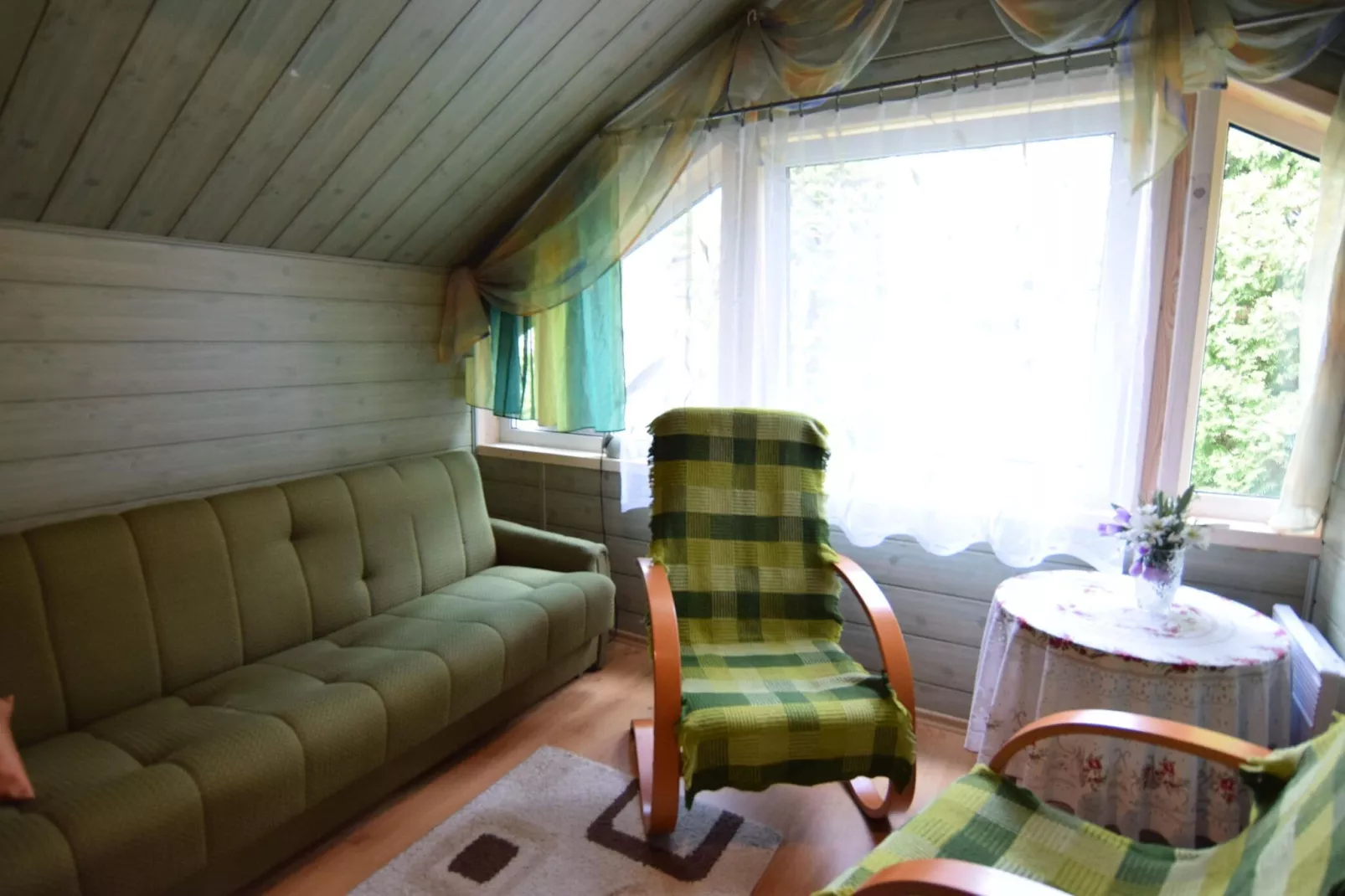 Holiday Home with whirlpool at the lake in Zakowo-Schlafzimmer