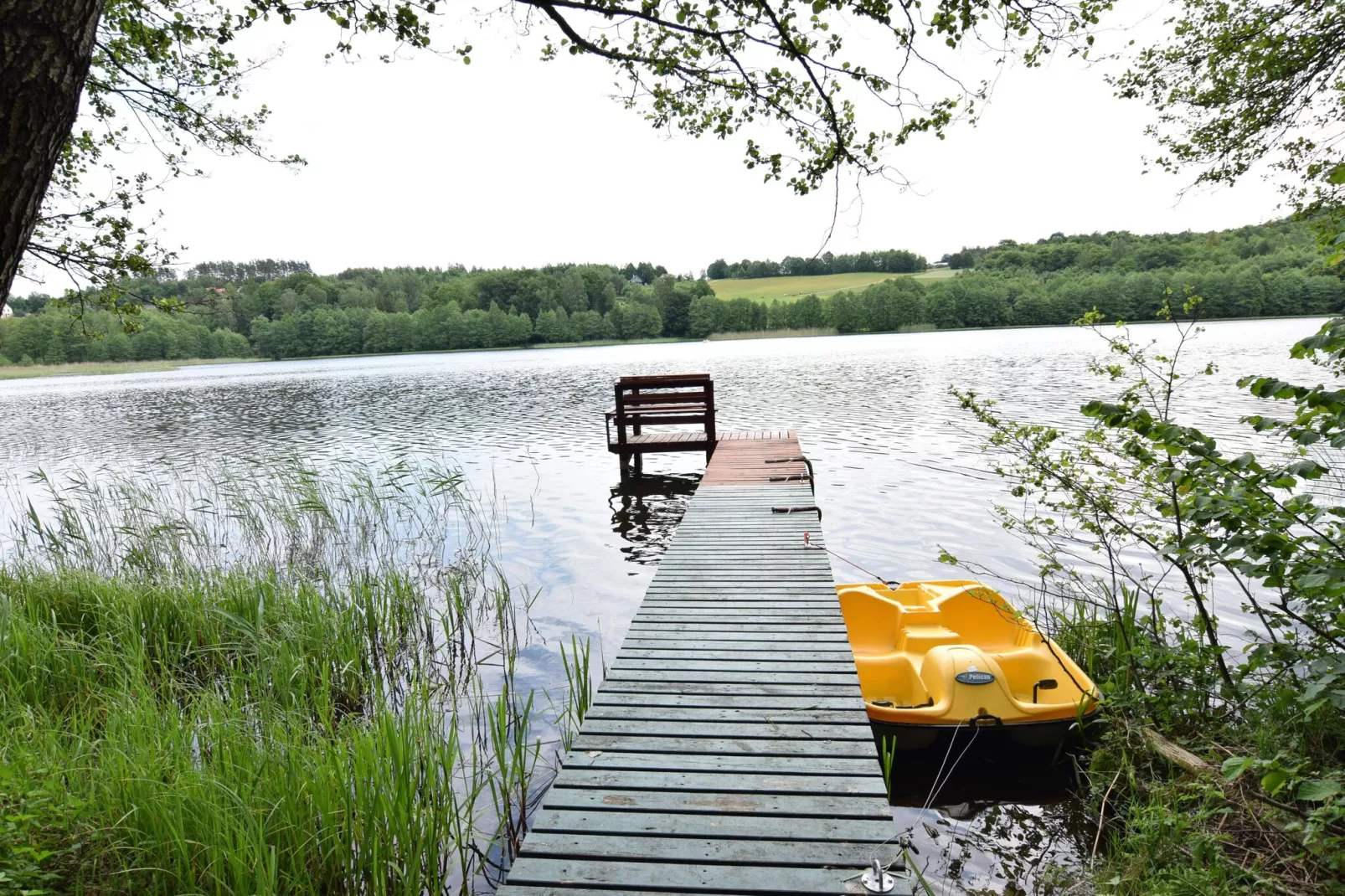 Holiday Home with whirlpool at the lake in Zakowo-Einrichtungen
