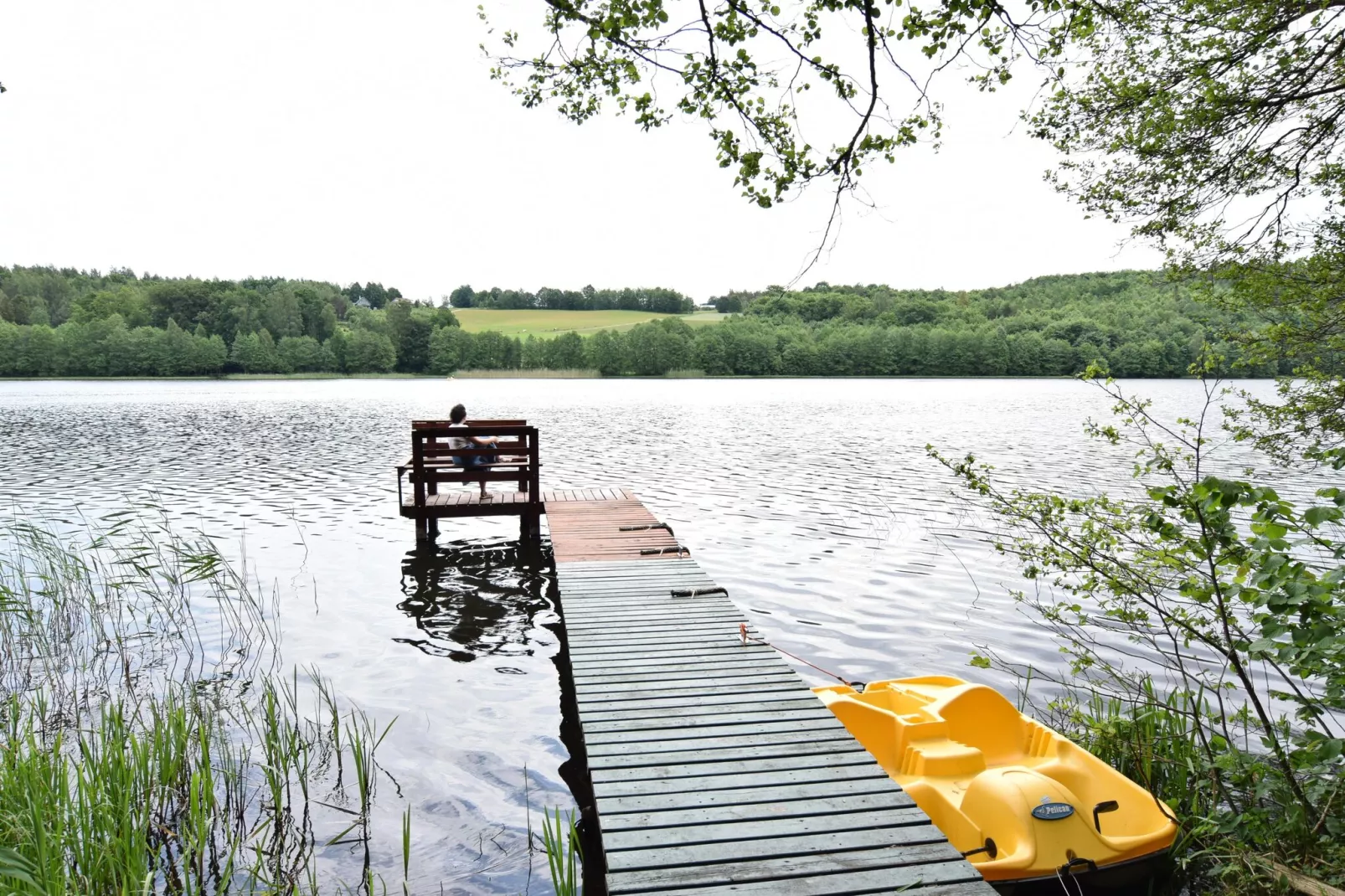 Holiday Home with whirlpool at the lake in Zakowo-Einrichtungen